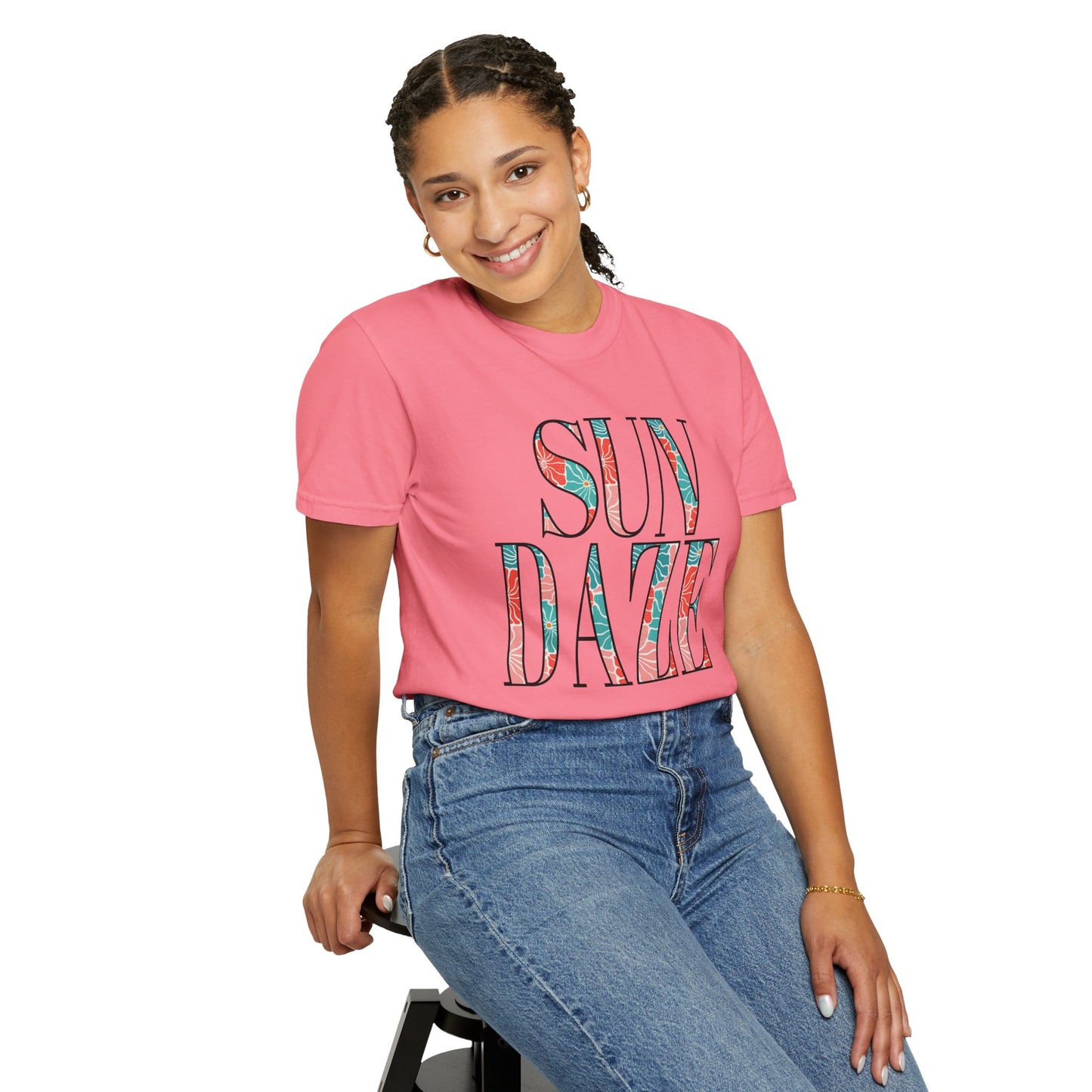 'Sun Daze' Unisex Garment-Dyed T-shirt