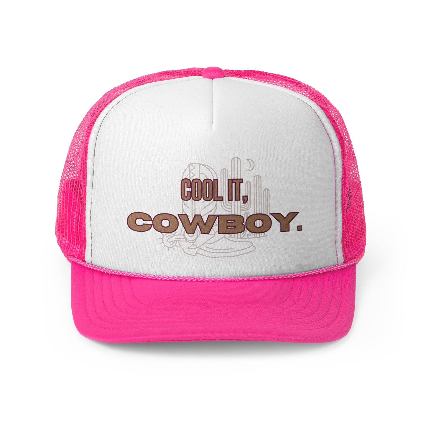 'Cool it, Cowboy' Trucker Caps