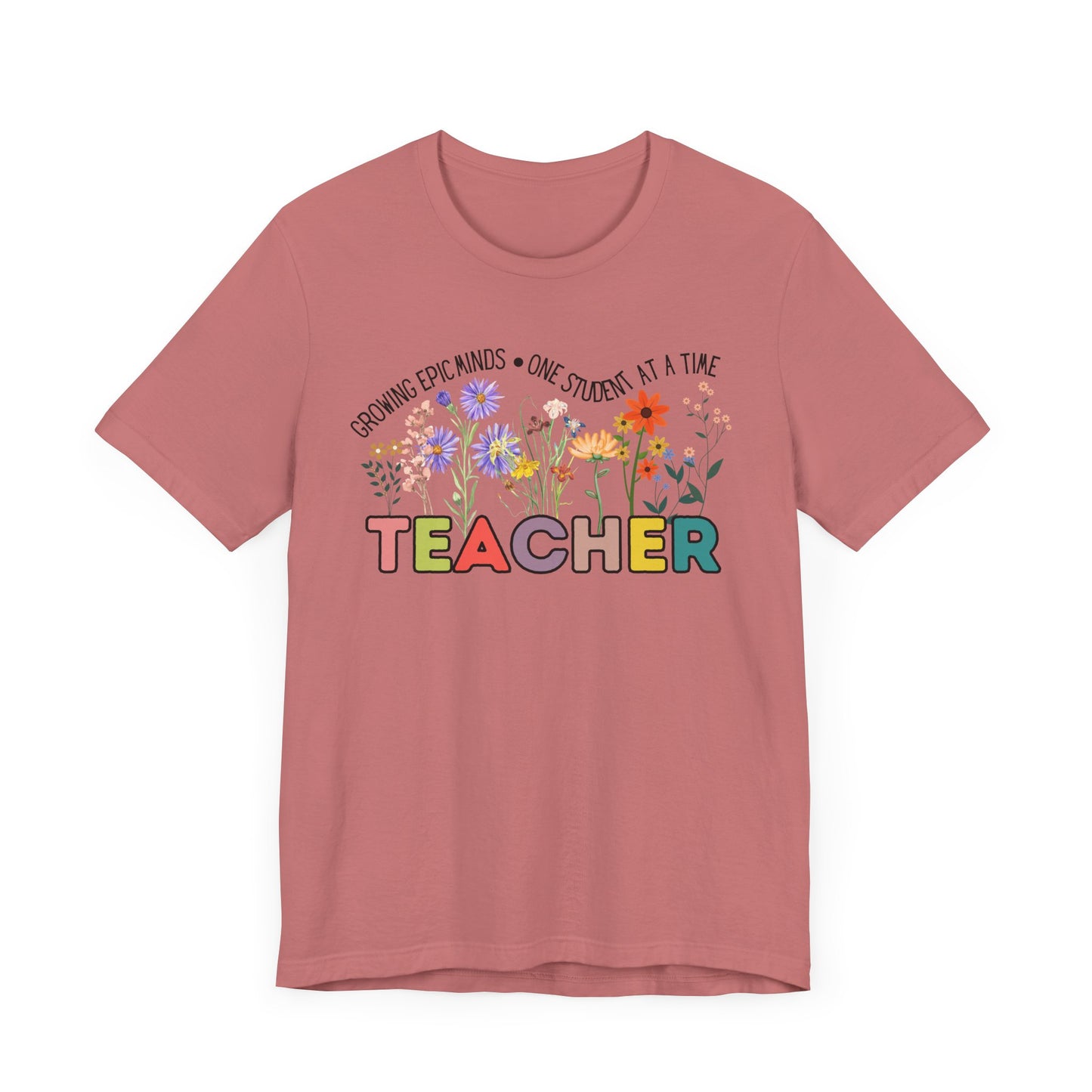 'Growing Epic Minds-One Student At A Time' Unisex Jersey Short Sleeve Tee
