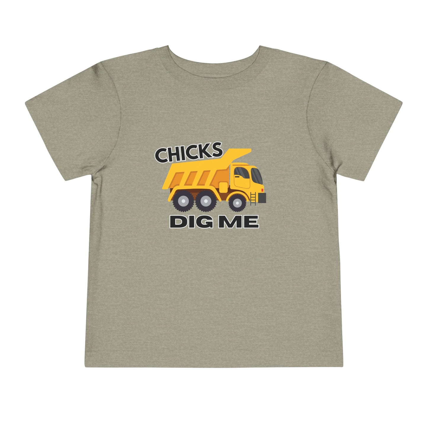 'Chicks Dig Me' Toddler Short Sleeve Tee
