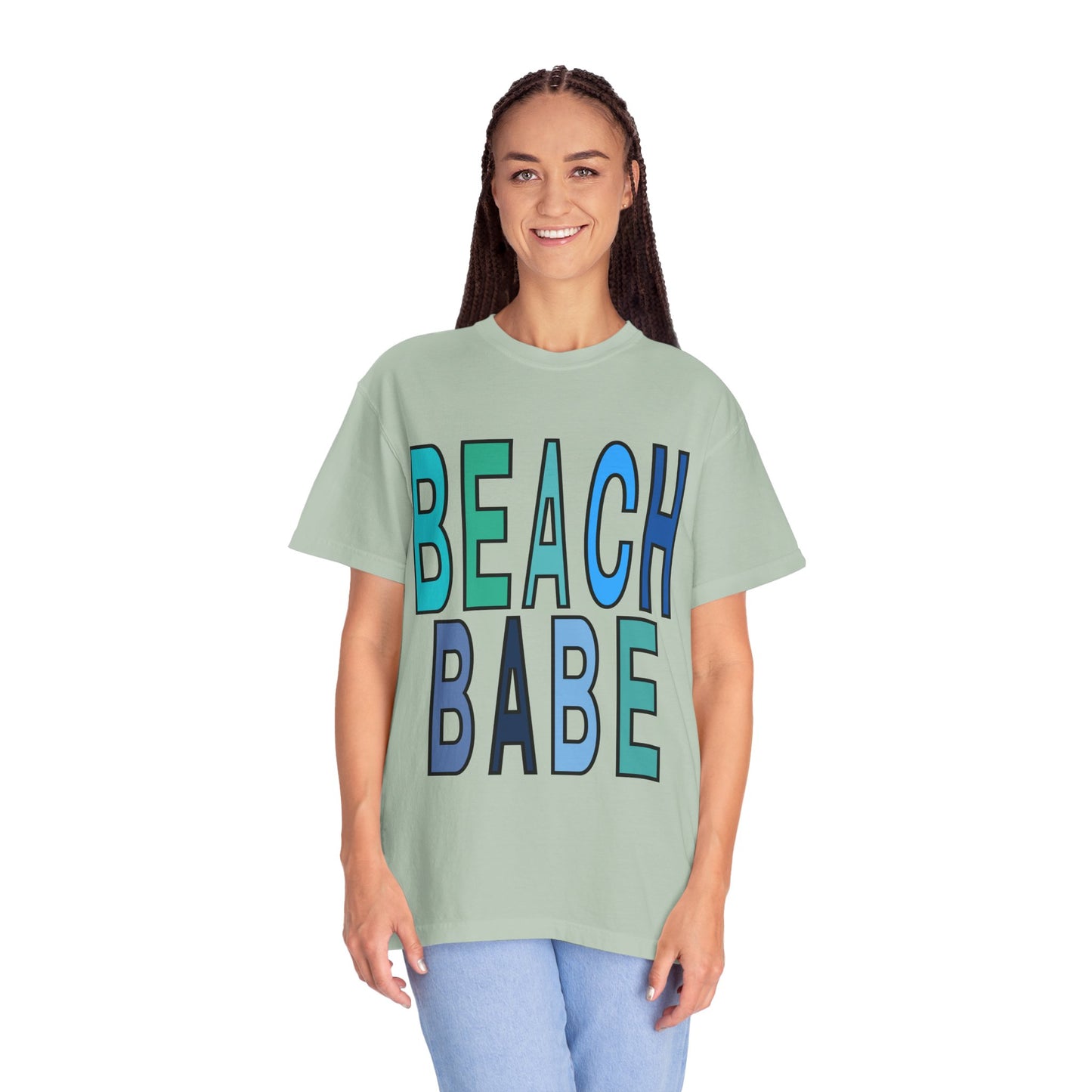 'Beach Babe' Unisex Garment-Dyed T-shirt