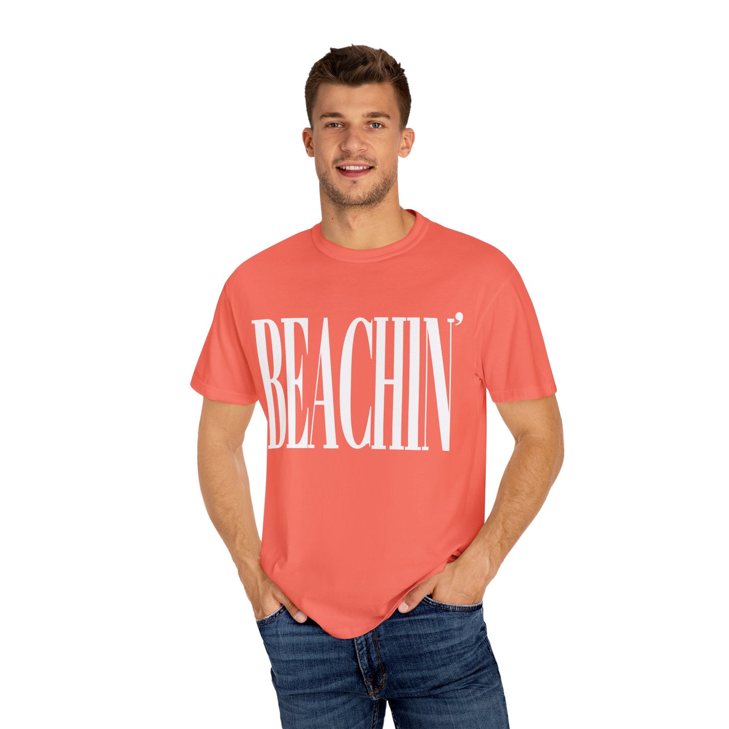 'Beachin' Unisex Garment-Dyed T-shirt