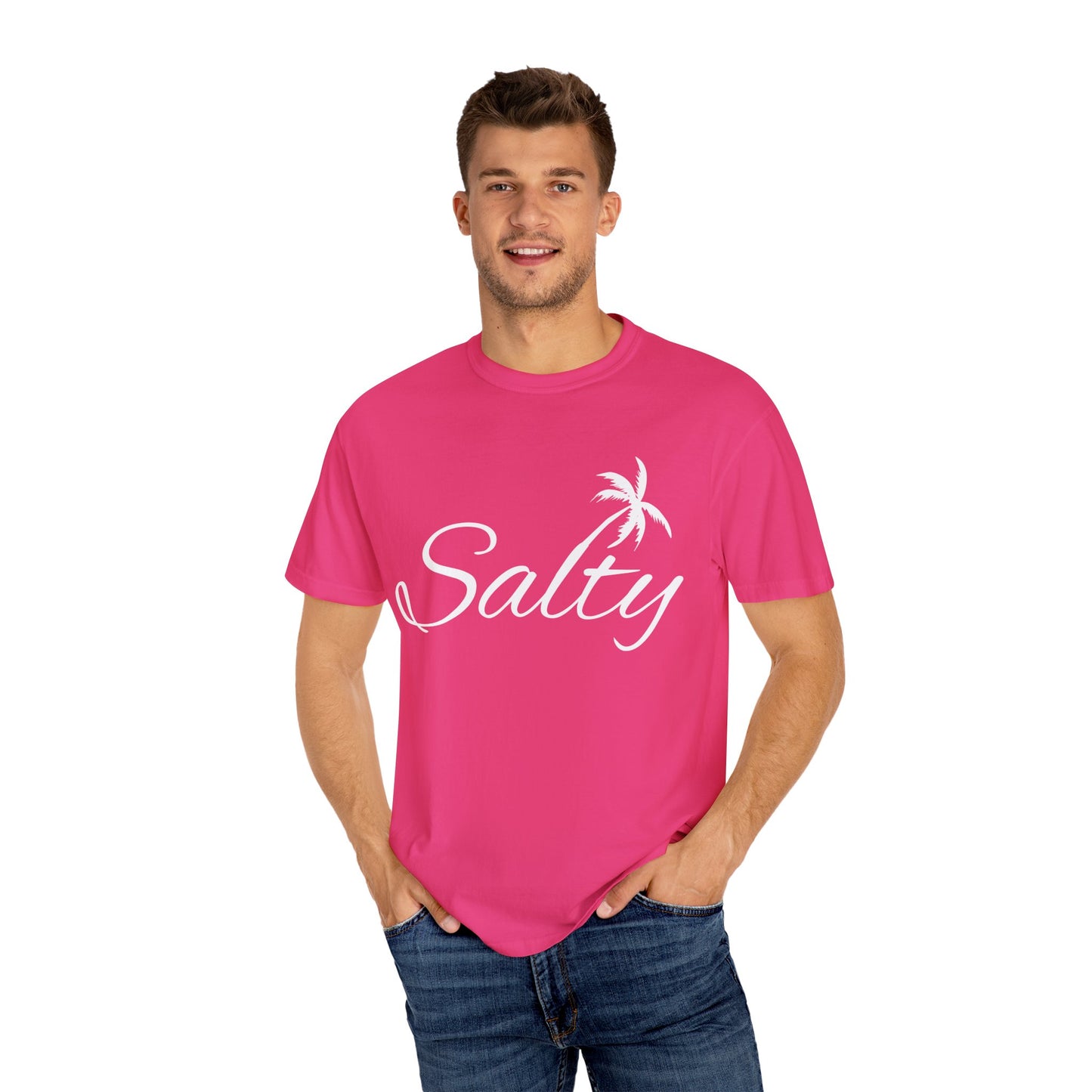 Salty' Unisex Garment-Dyed T-shirt