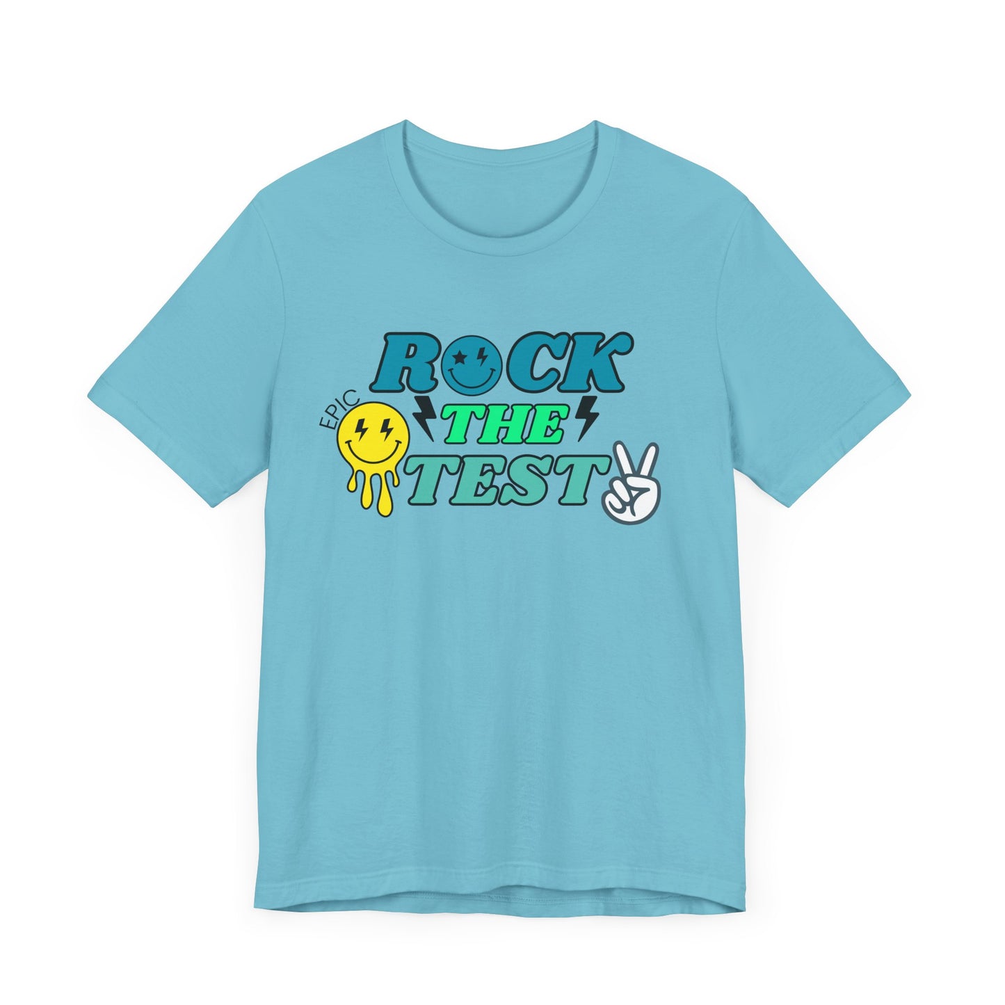 'Rock The Test Epic' Unisex Jersey Short Sleeve Tee