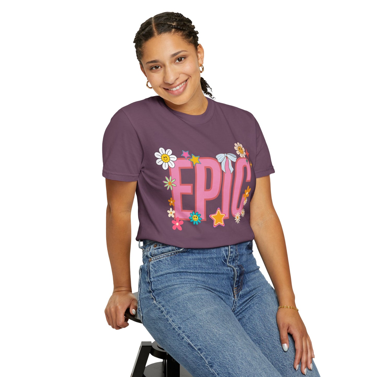 'EPIC' Unisex Garment-Dyed T-shirt