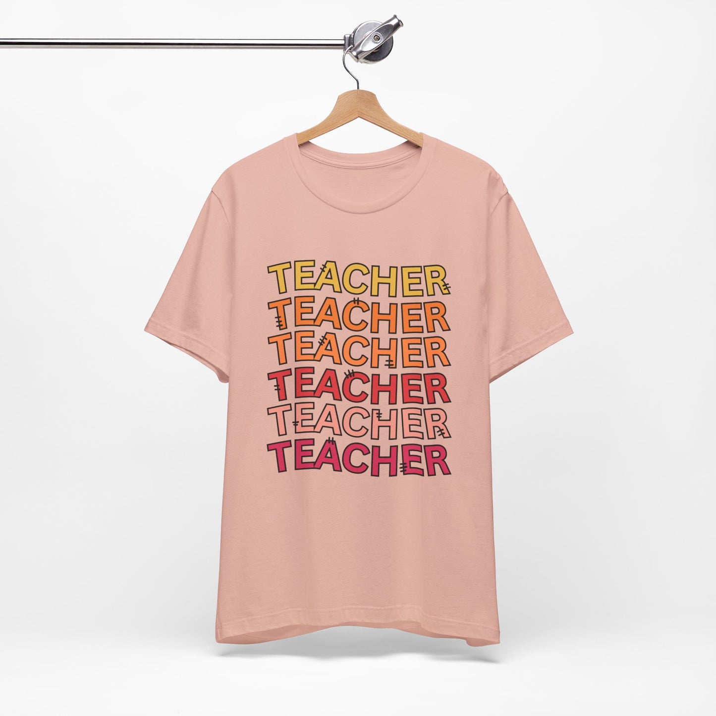 'Teacher' Unisex Jersey Short Sleeve Tee