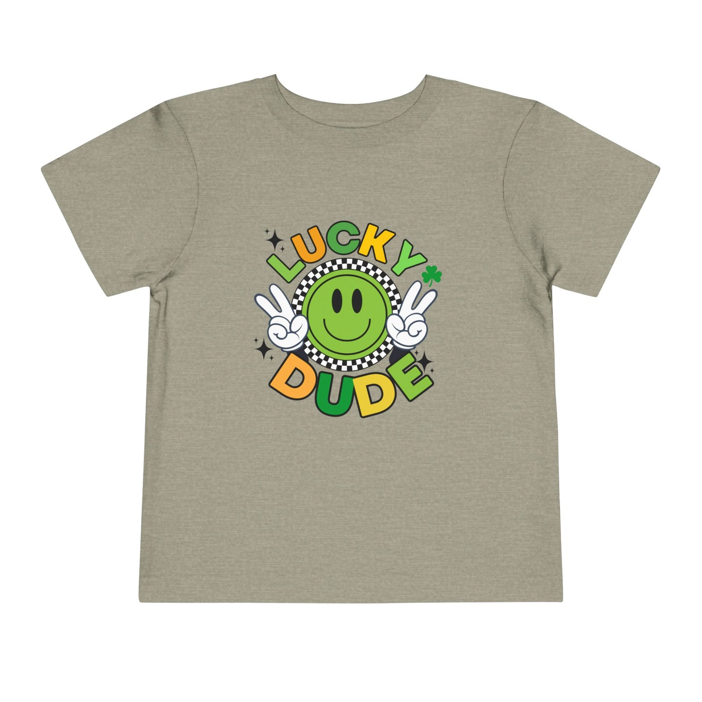 'Lucky Dude' Toddler Short Sleeve Tee