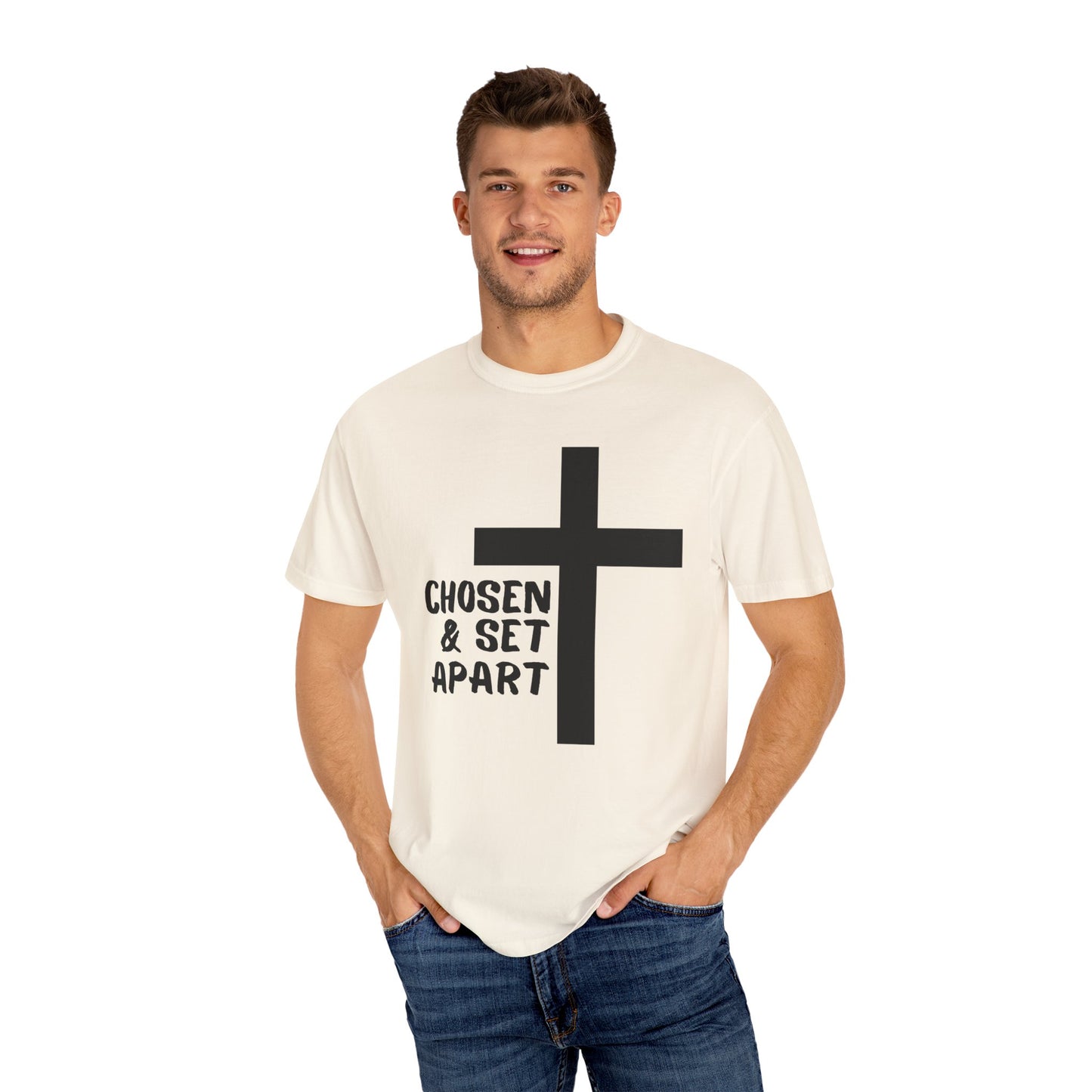 'Chosen & Set Apart' Unisex Garment-Dyed T-shirt