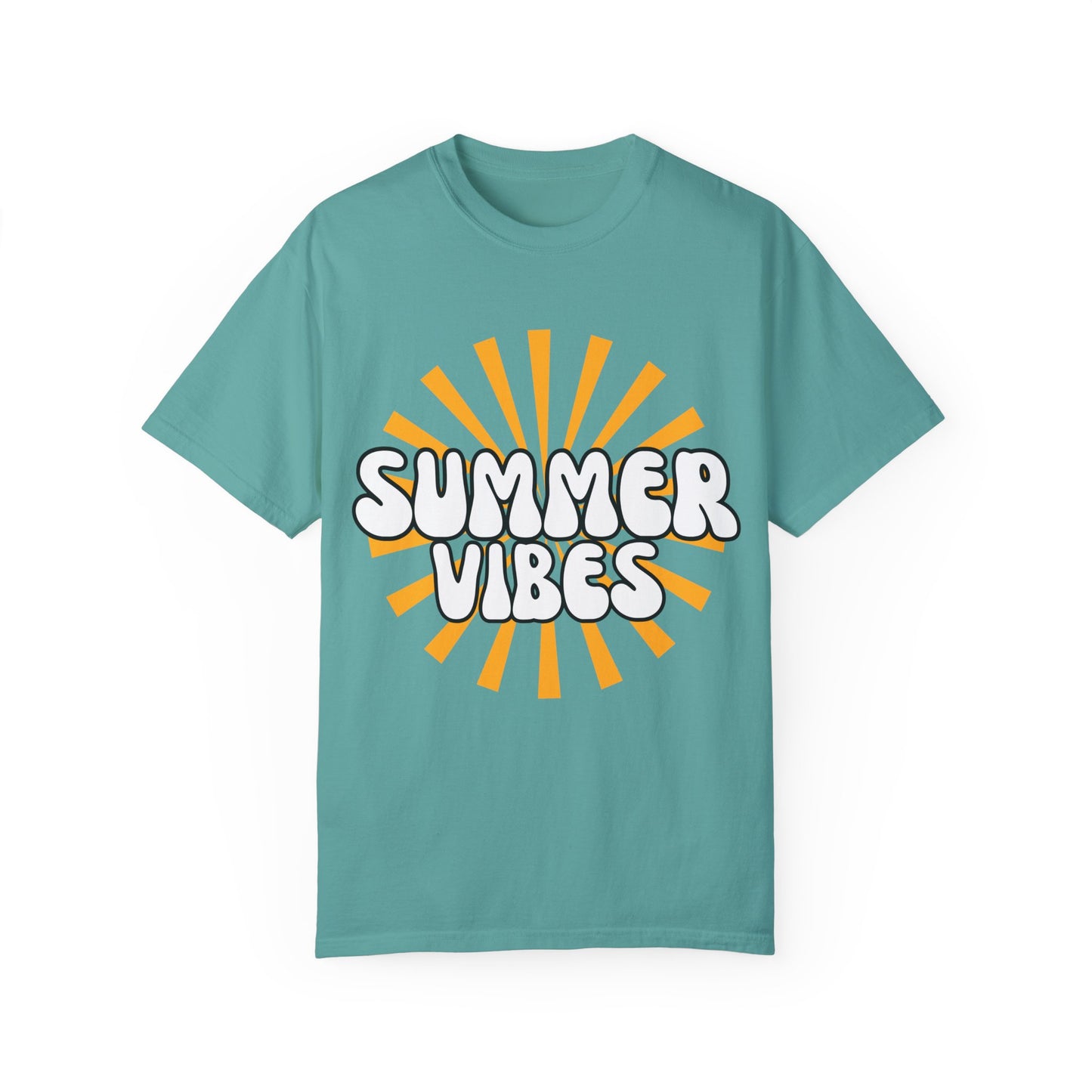 'Summer Vibes' Unisex Garment-Dyed T-shirt