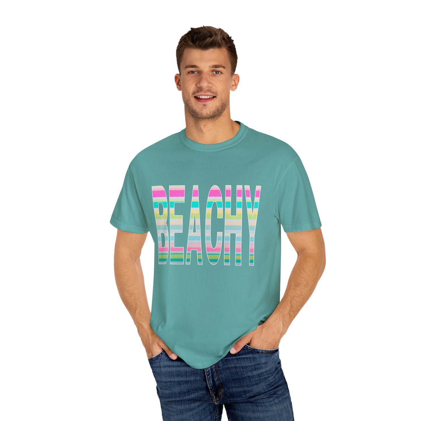 'Beachy' Unisex Garment-Dyed T-shirt