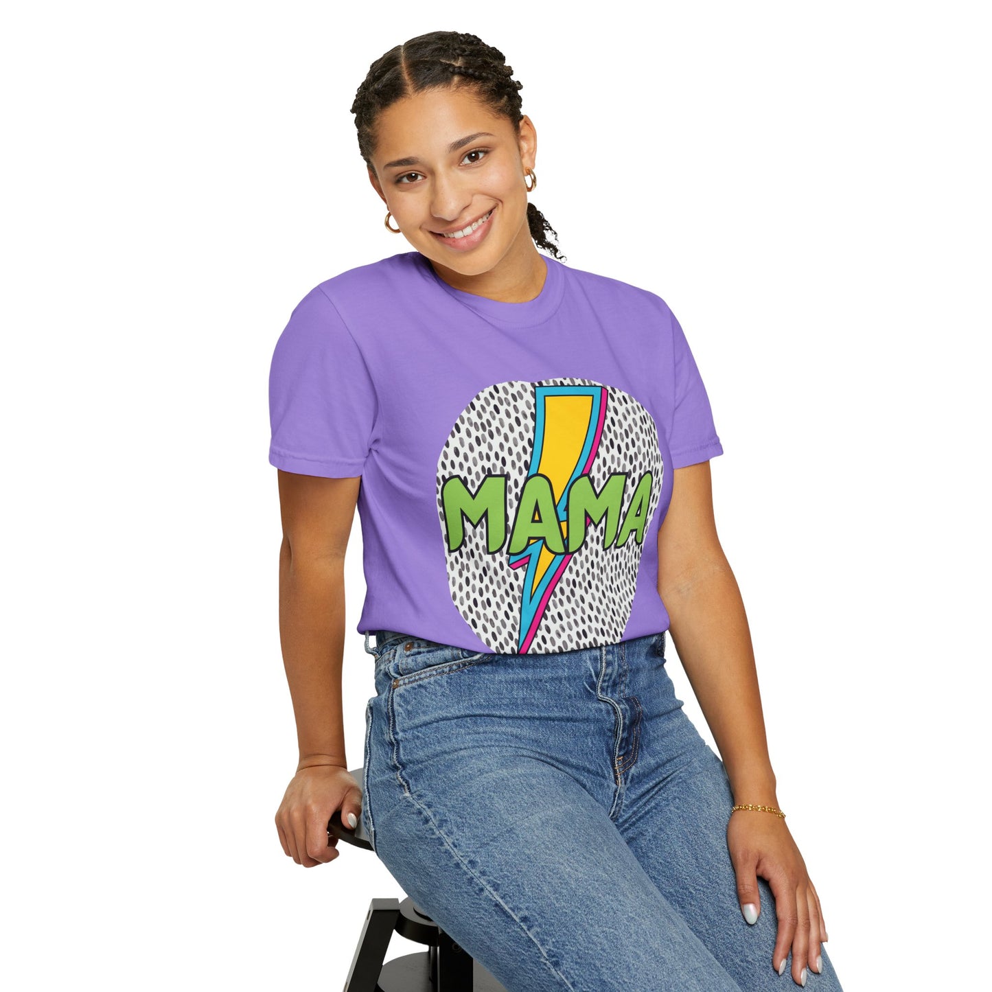 'Mama' Unisex Garment-Dyed T-shirt
