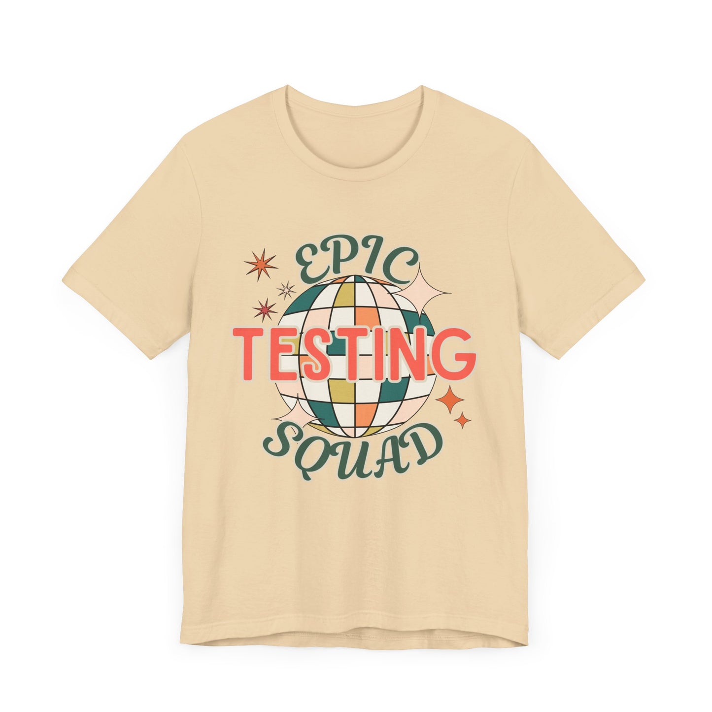 'Epic Testing Squad' Unisex Jersey Short Sleeve Tee