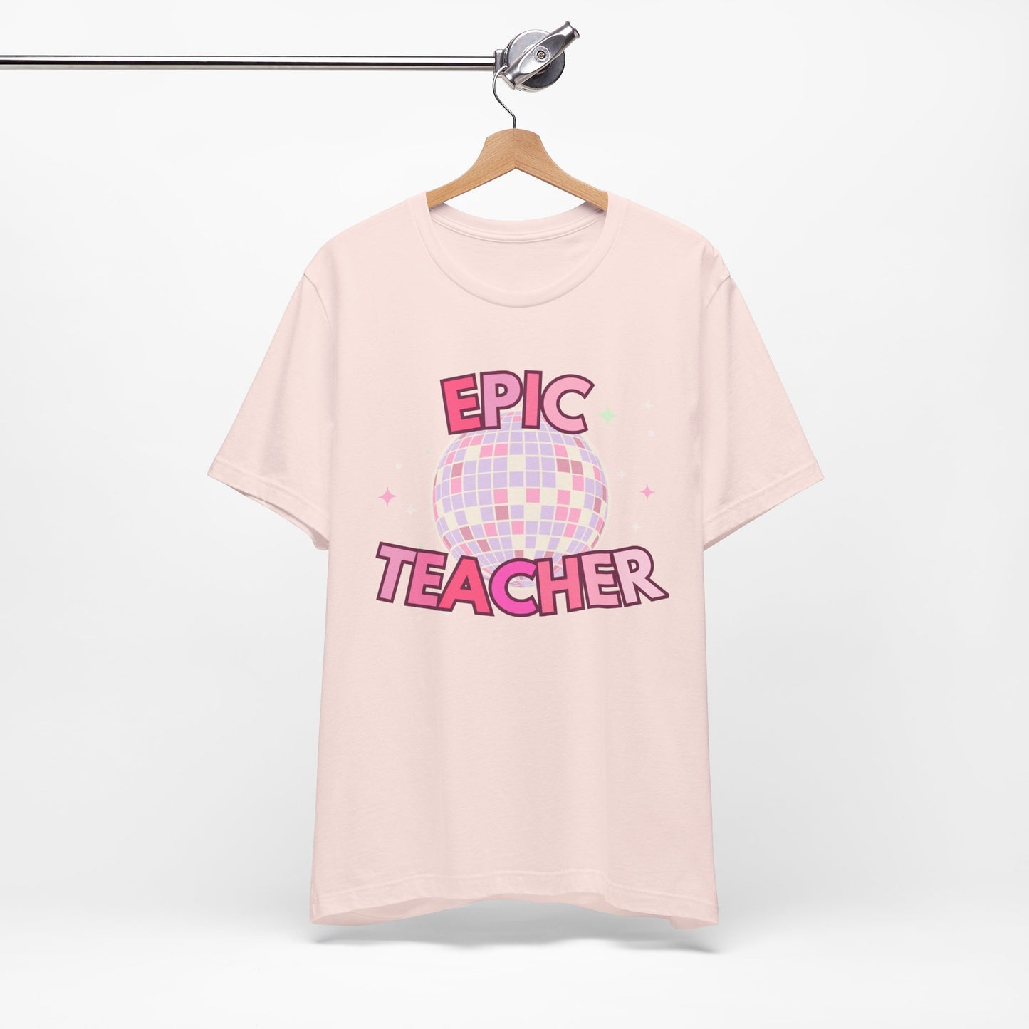 'Epic Teacher' Unisex Jersey Short Sleeve Tee