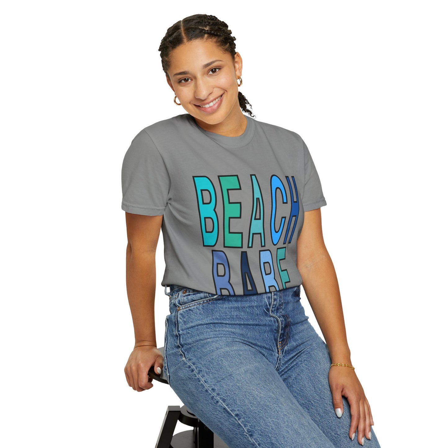 'Beach Babe' Unisex Garment-Dyed T-shirt