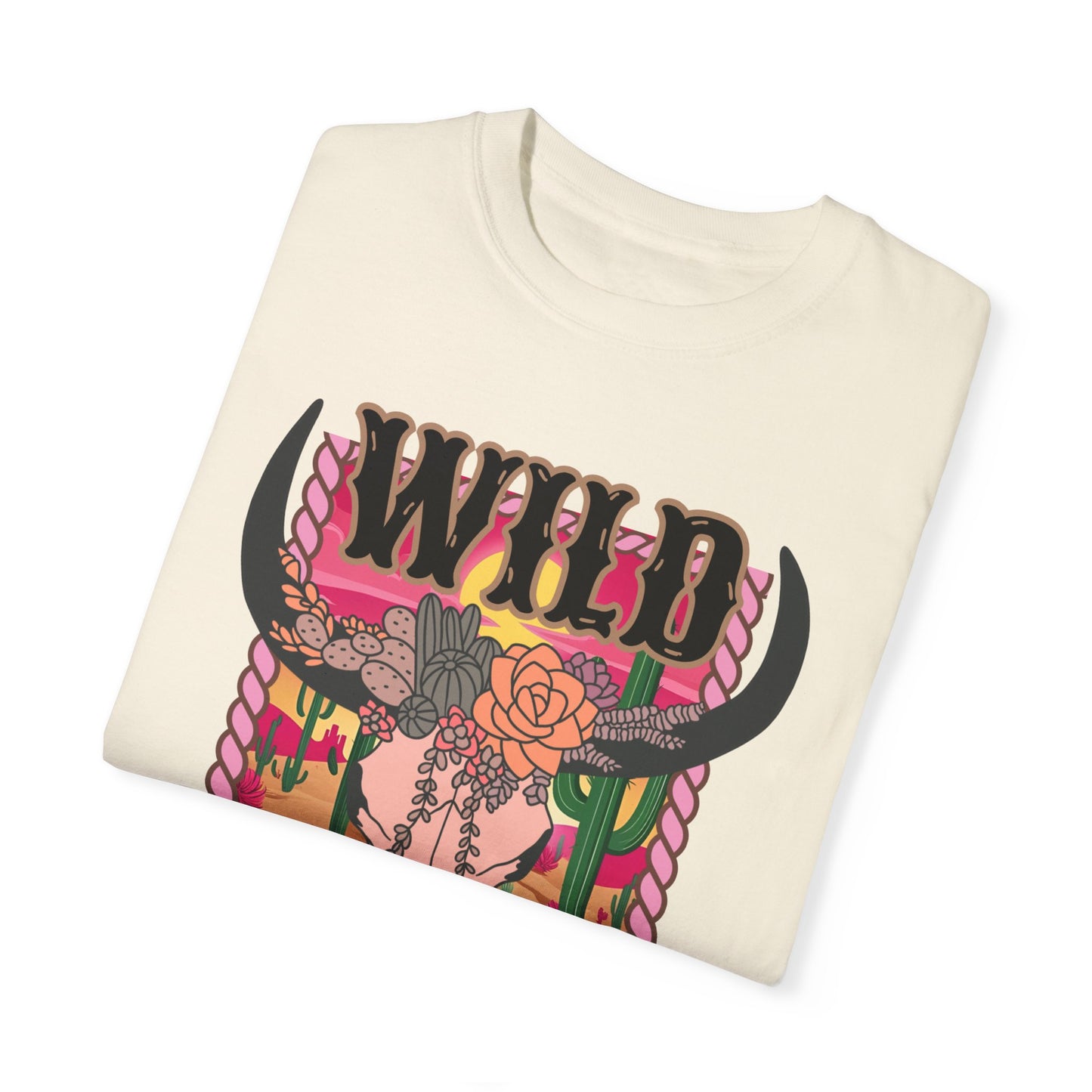 'Wild West' Unisex Garment-Dyed T-shirt