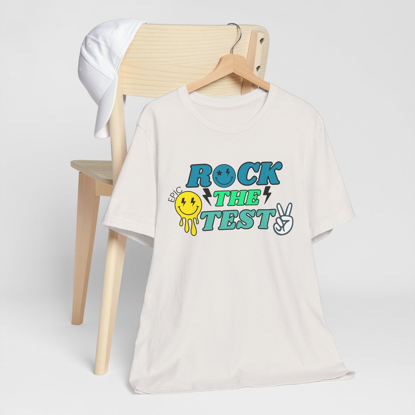 'Rock The Test Epic' Unisex Jersey Short Sleeve Tee