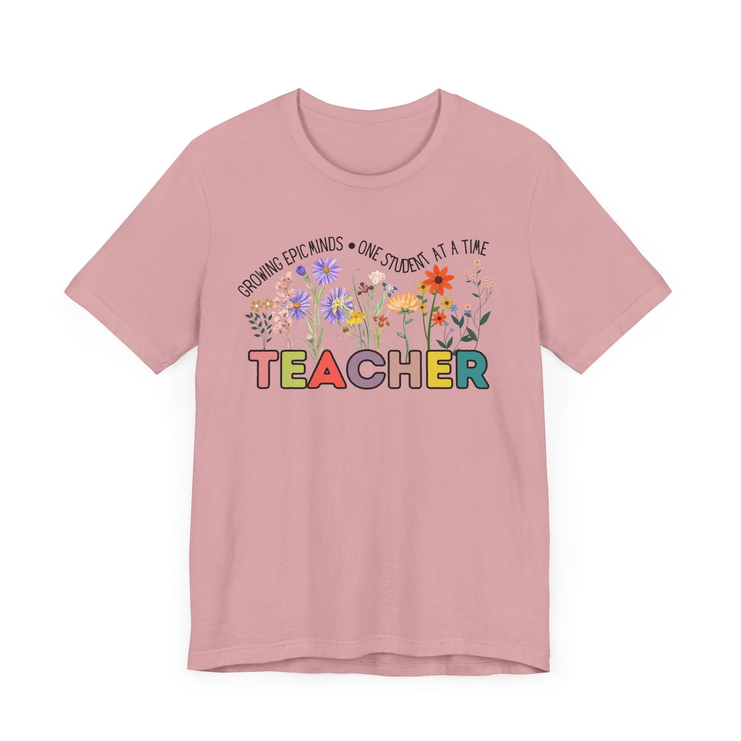 'Growing Epic Minds-One Student At A Time' Unisex Jersey Short Sleeve Tee