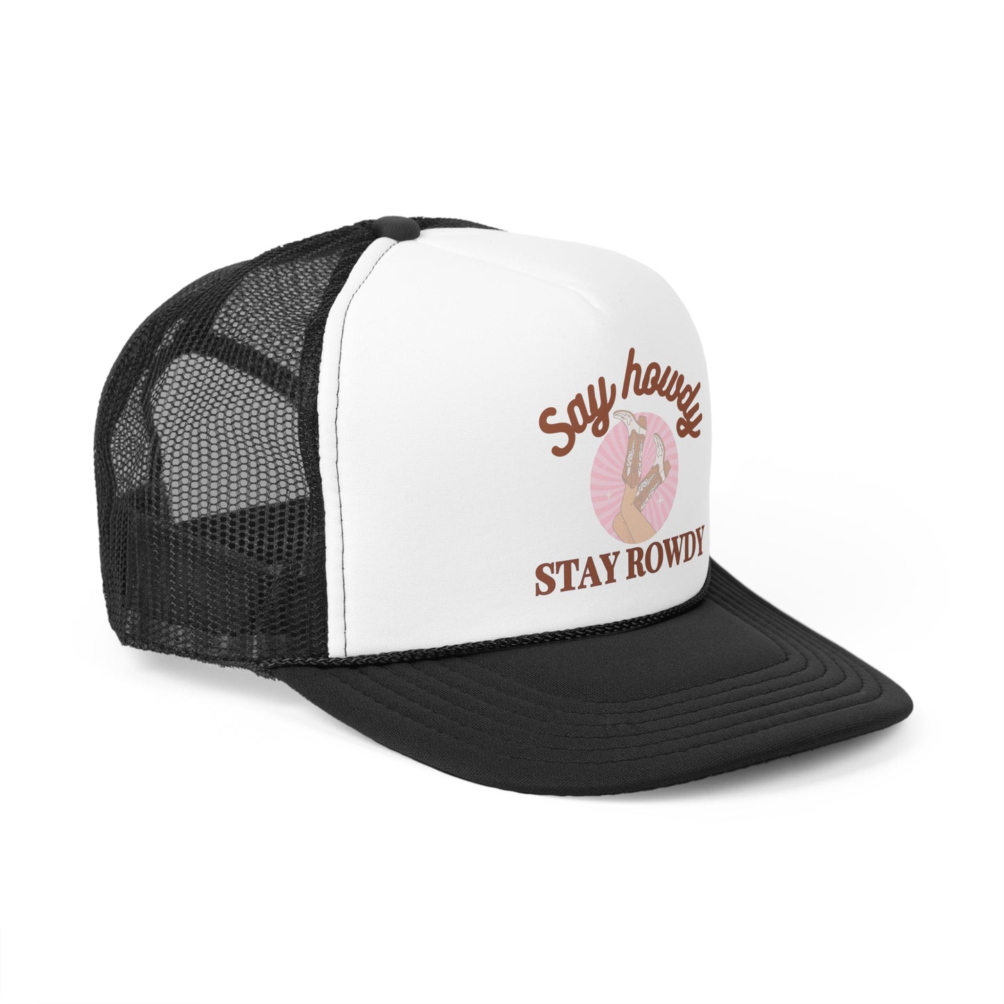 'Say Howdy Stay Rowdy' Trucker Caps