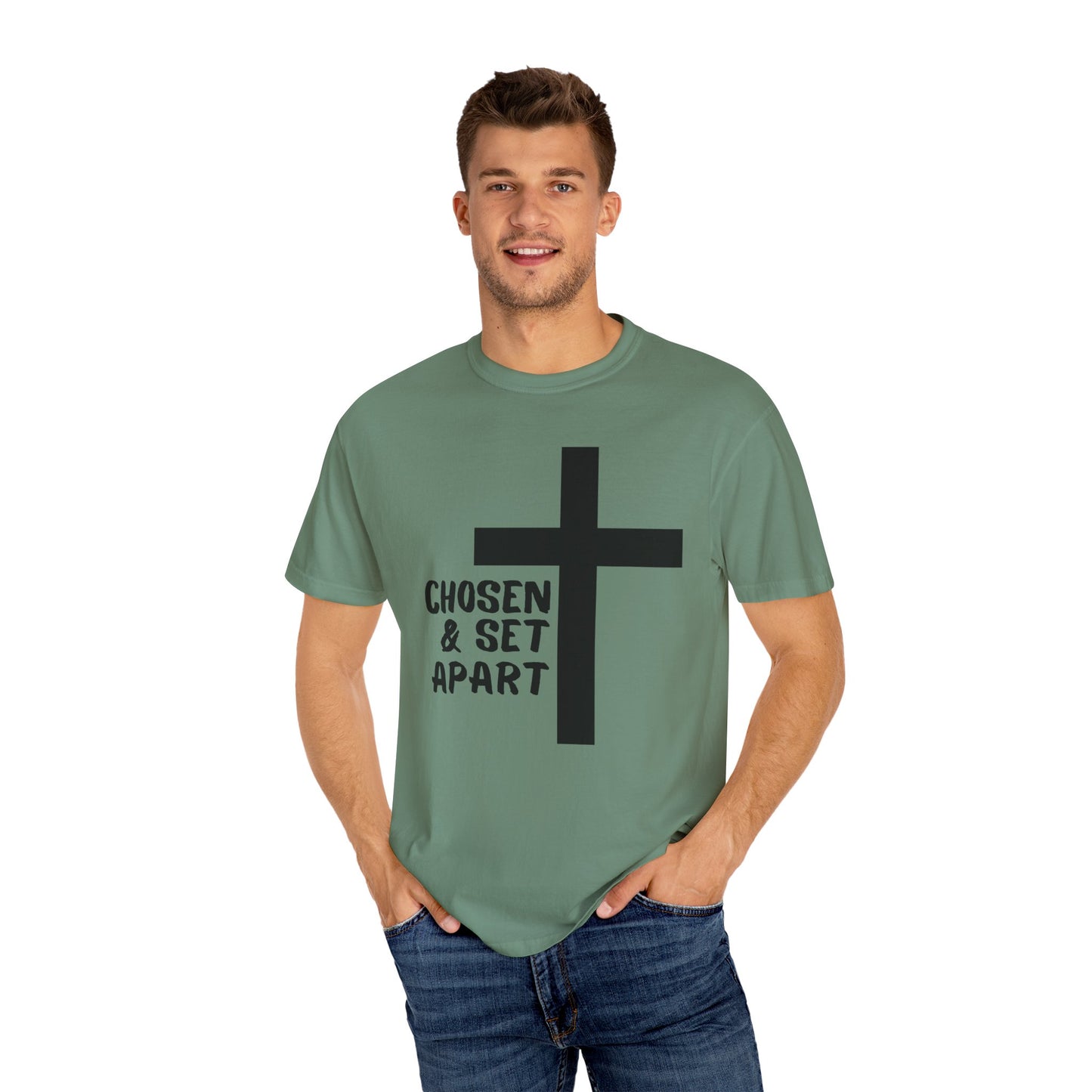 'Chosen & Set Apart' Unisex Garment-Dyed T-shirt