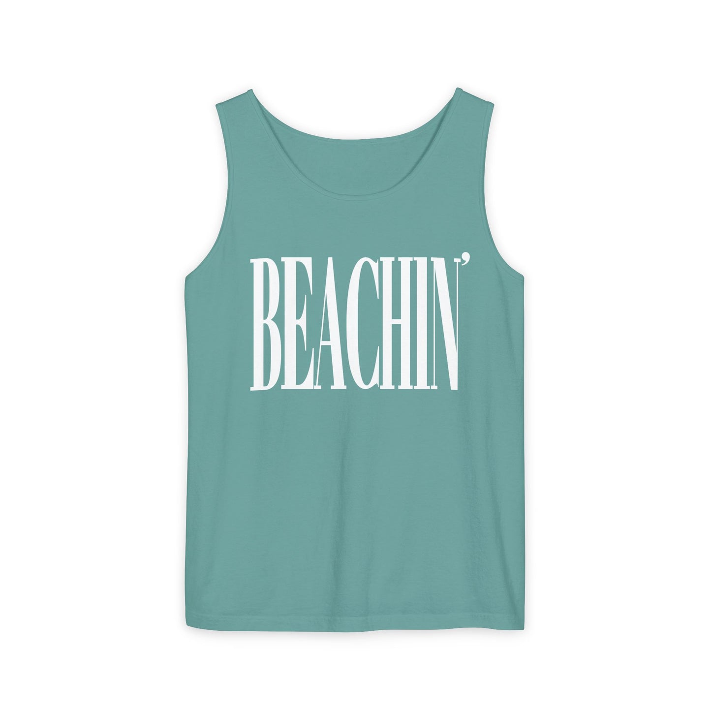 'Beachin' Unisex Garment-Dyed Tank Top