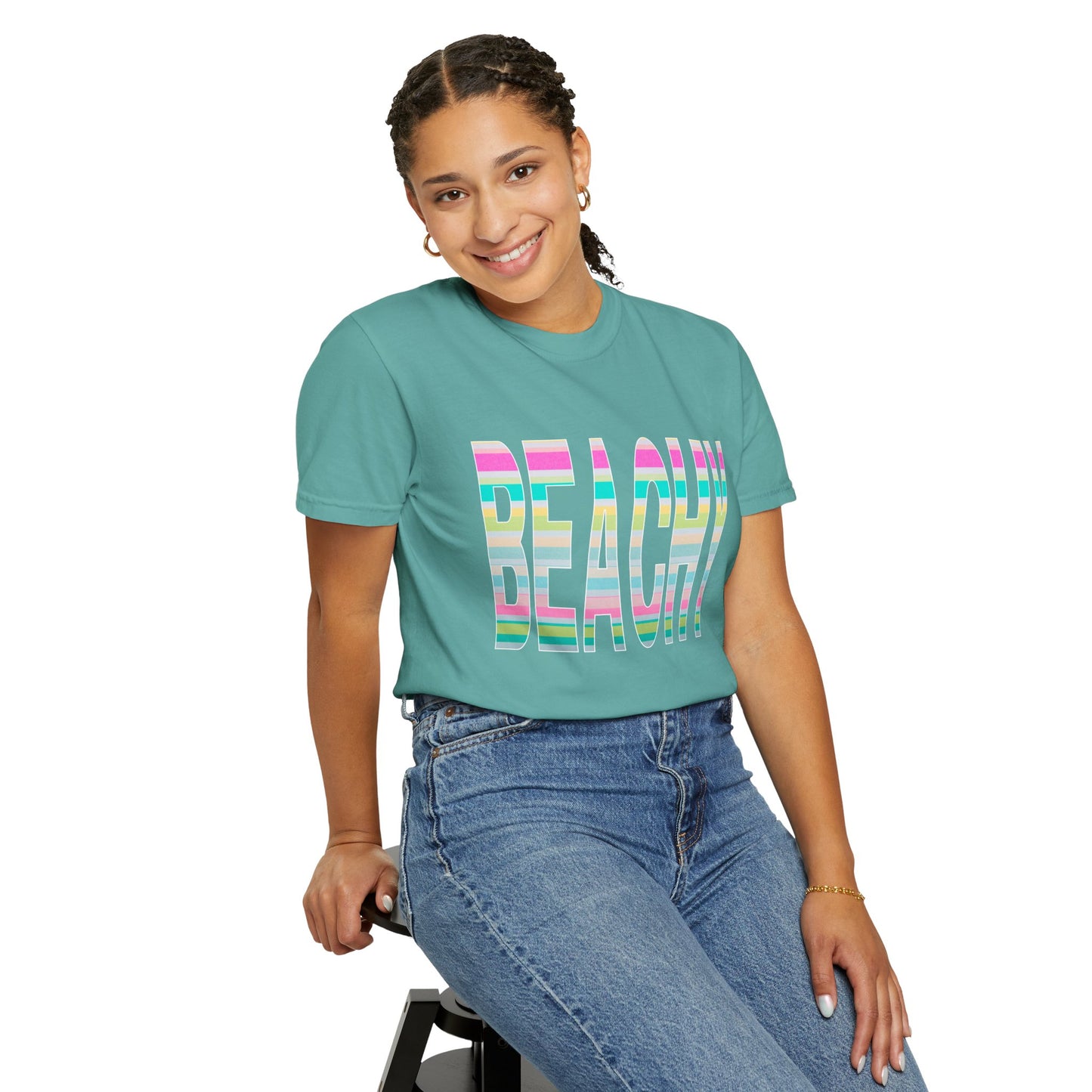 'Beachy' Unisex Garment-Dyed T-shirt
