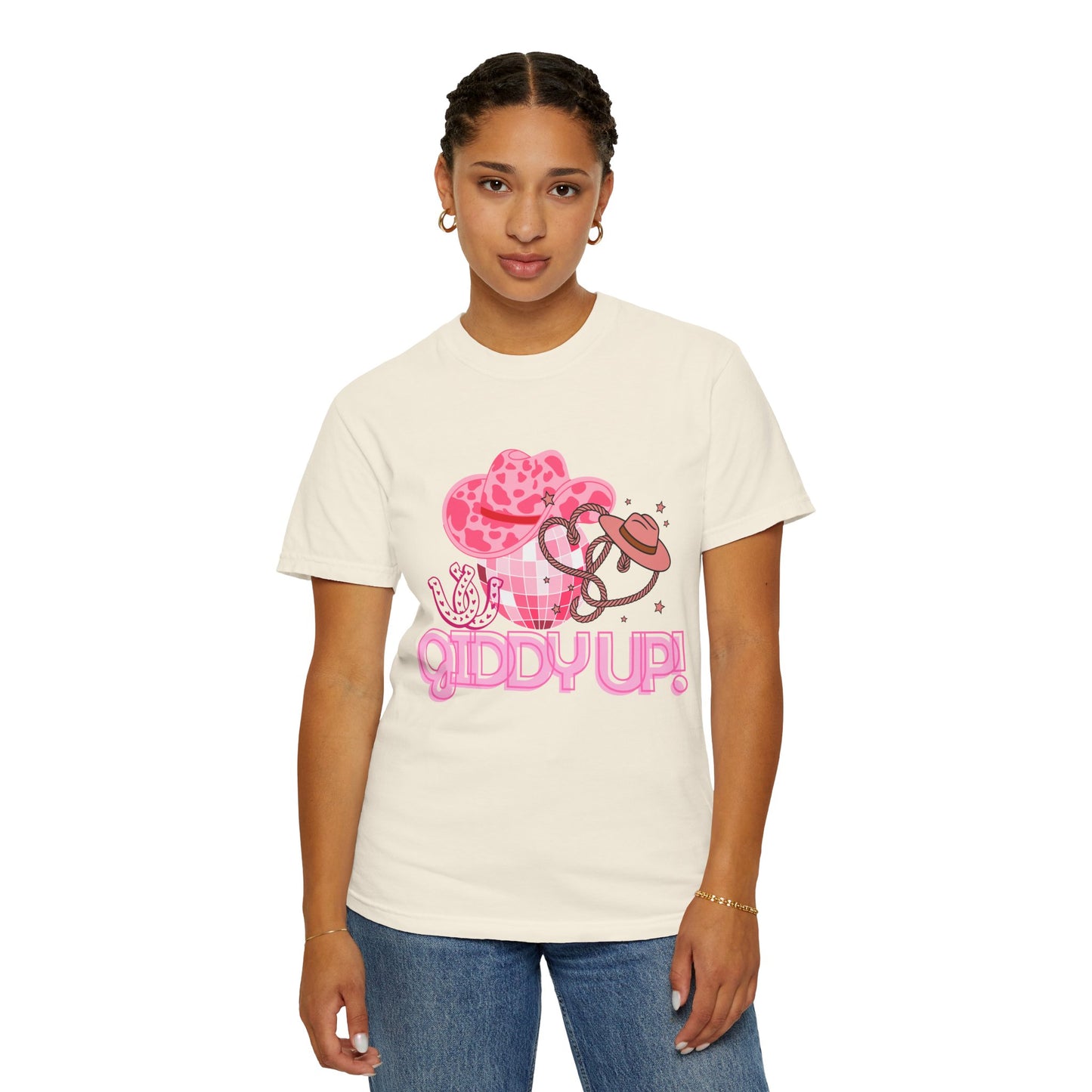 'Giddy Up' Unisex Garment-Dyed T-shirt