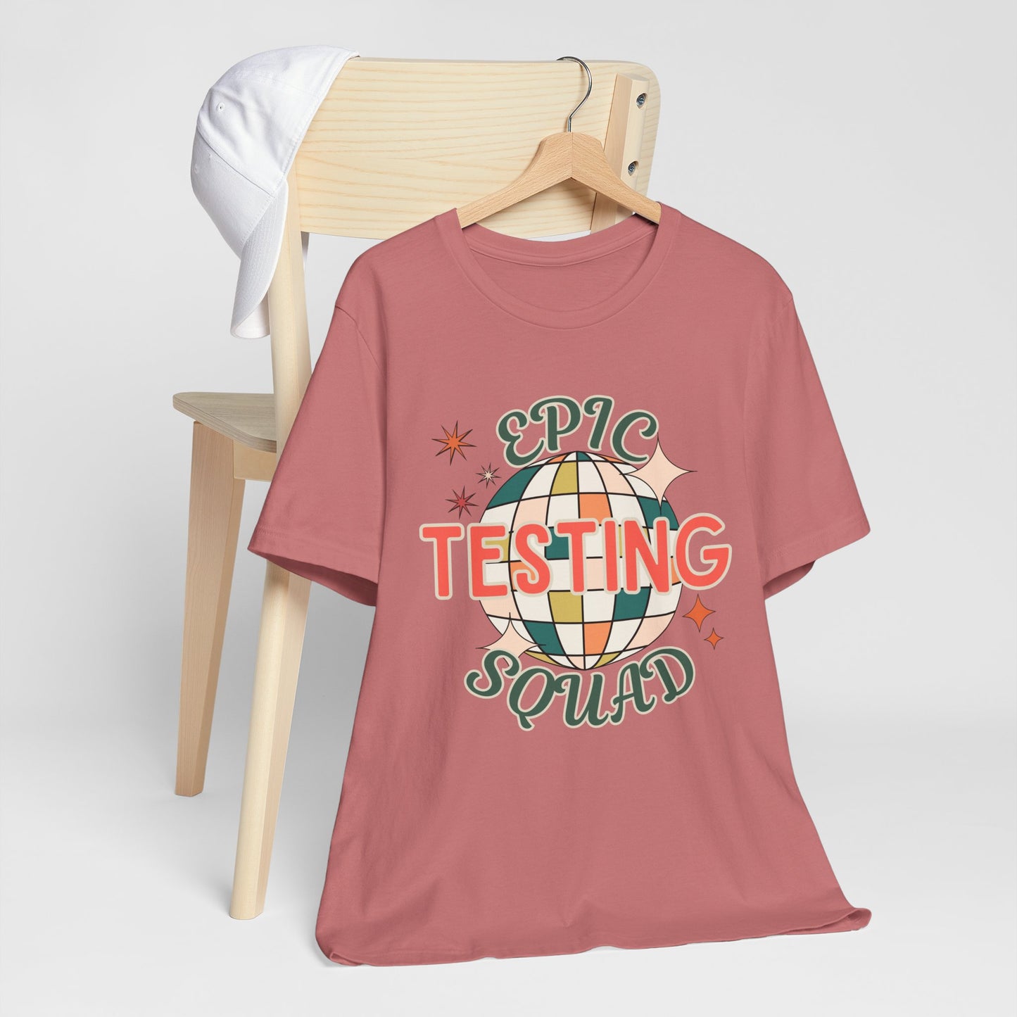 'Epic Testing Squad' Unisex Jersey Short Sleeve Tee