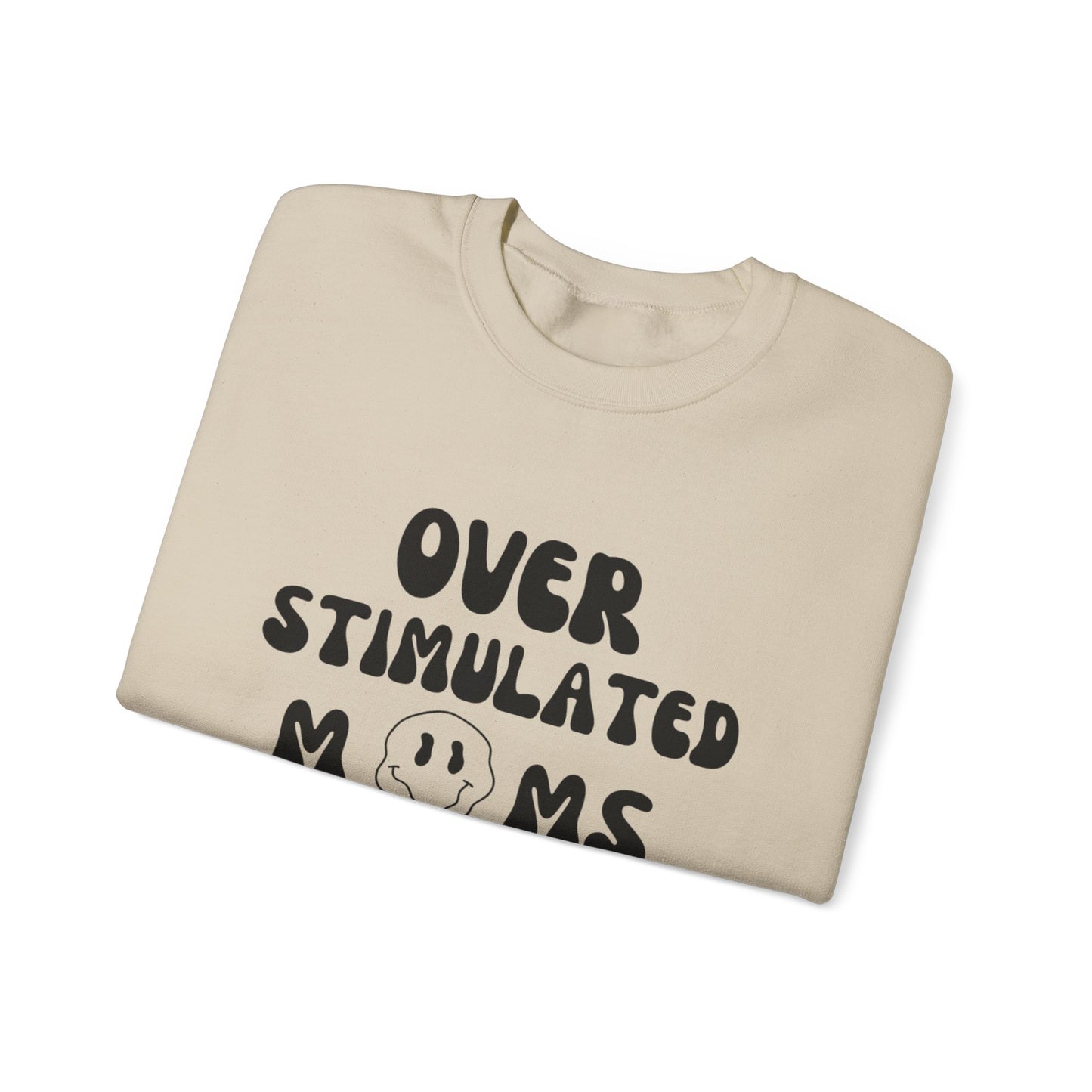 'Over Stimulated Moms Club' Unisex Heavy Blend™ Crewneck Sweatshirt