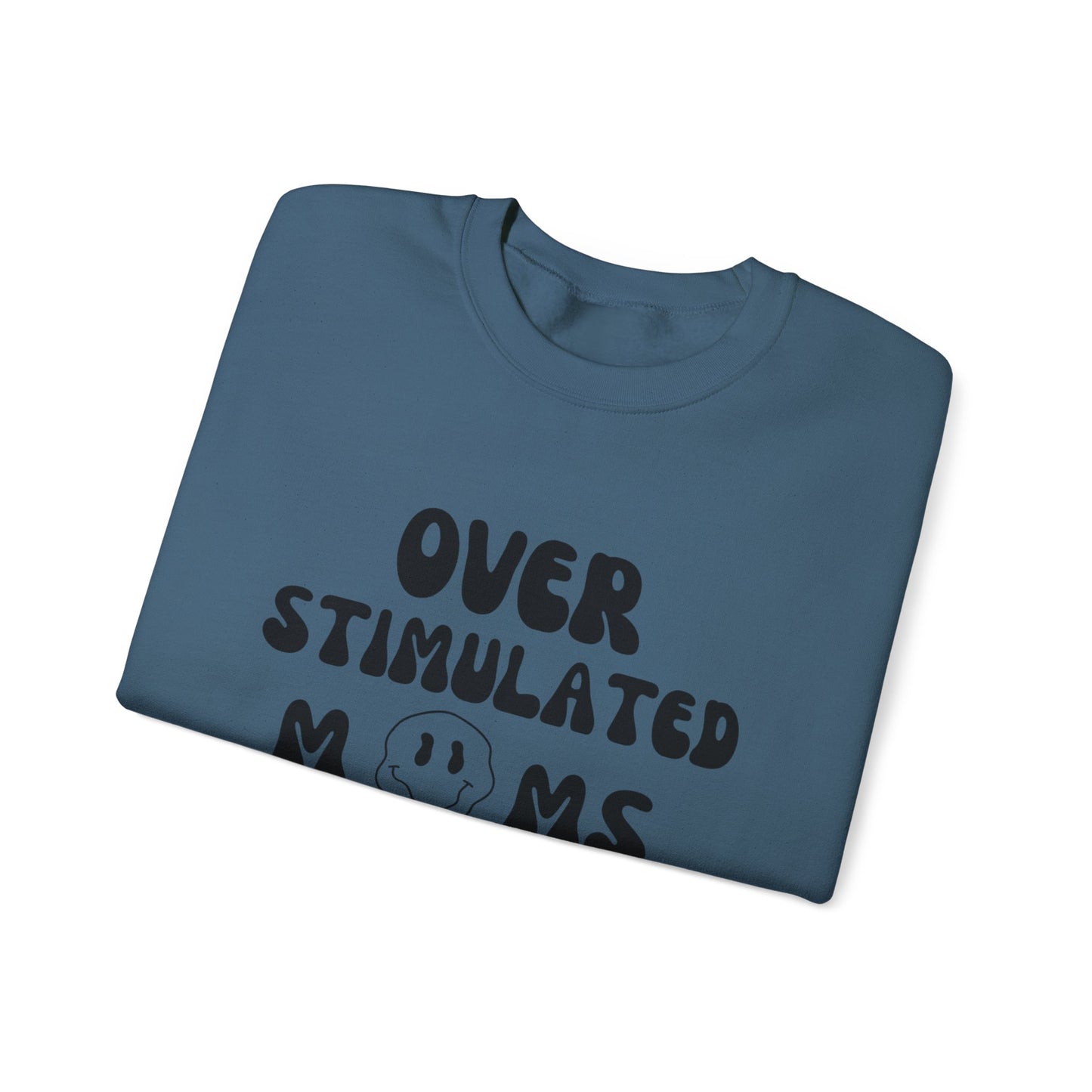 'Over Stimulated Moms Club' Unisex Heavy Blend™ Crewneck Sweatshirt