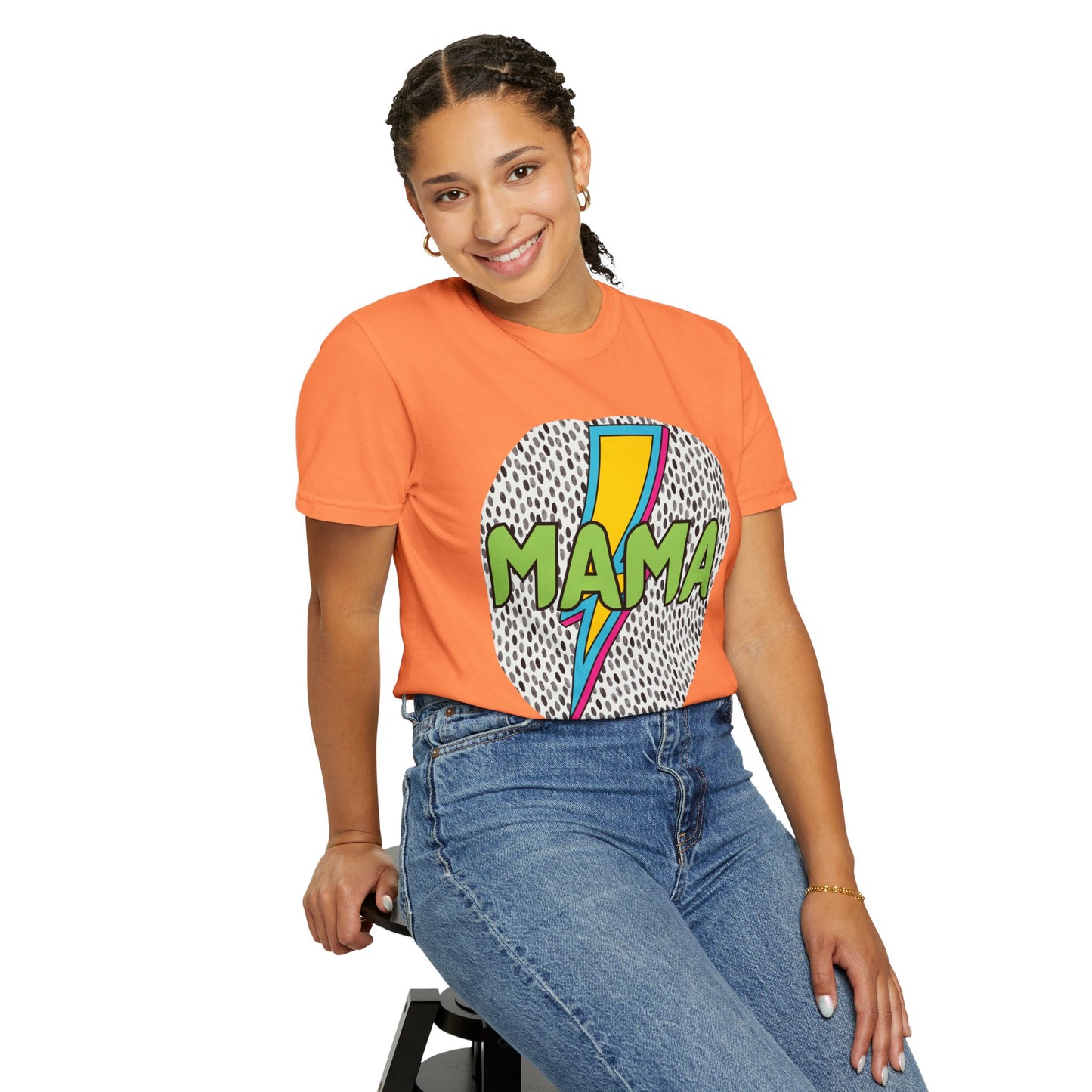 'Mama' Unisex Garment-Dyed T-shirt