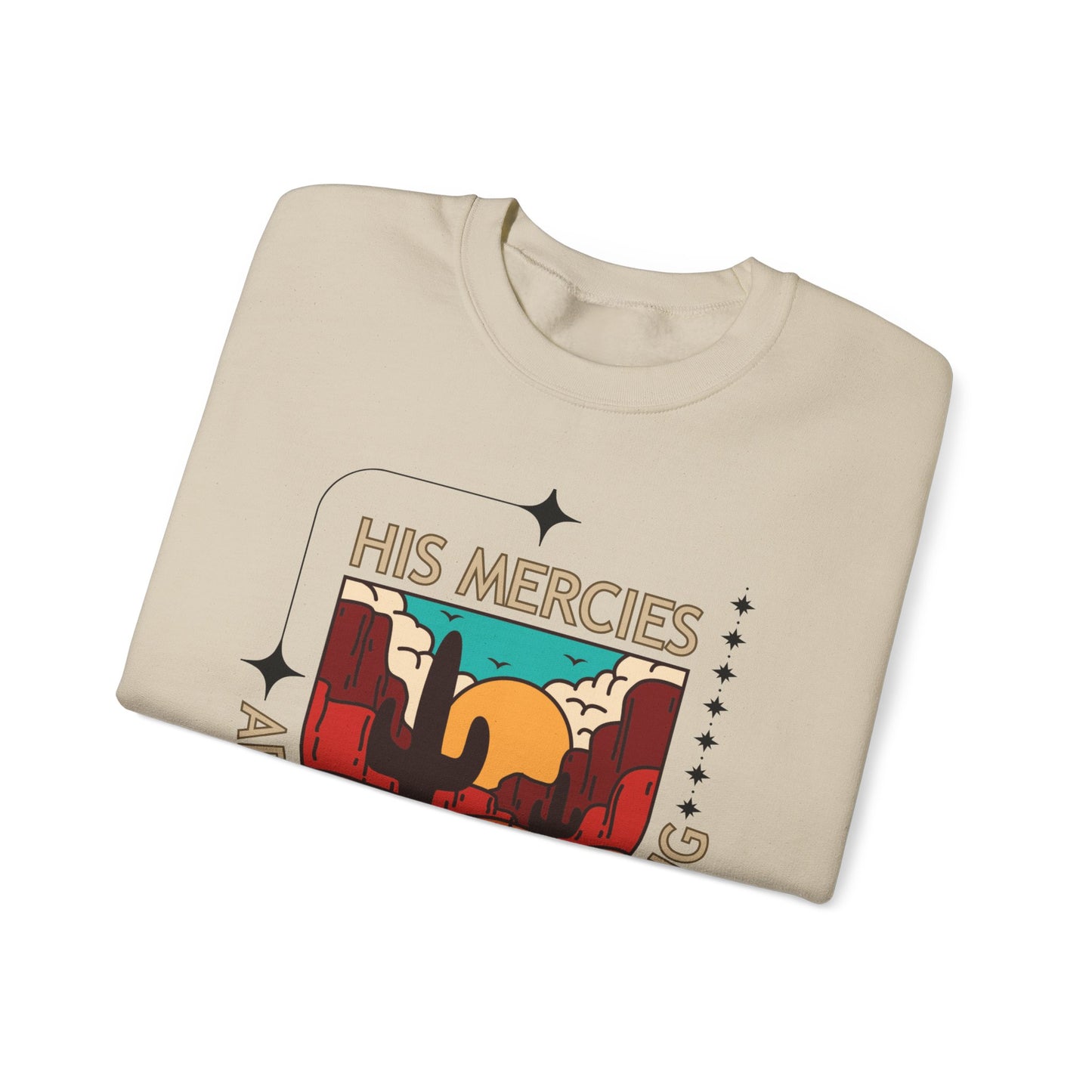 'His Mercies Are New Each Morning' Unisex Heavy Blend™ Crewneck Sweatshirt