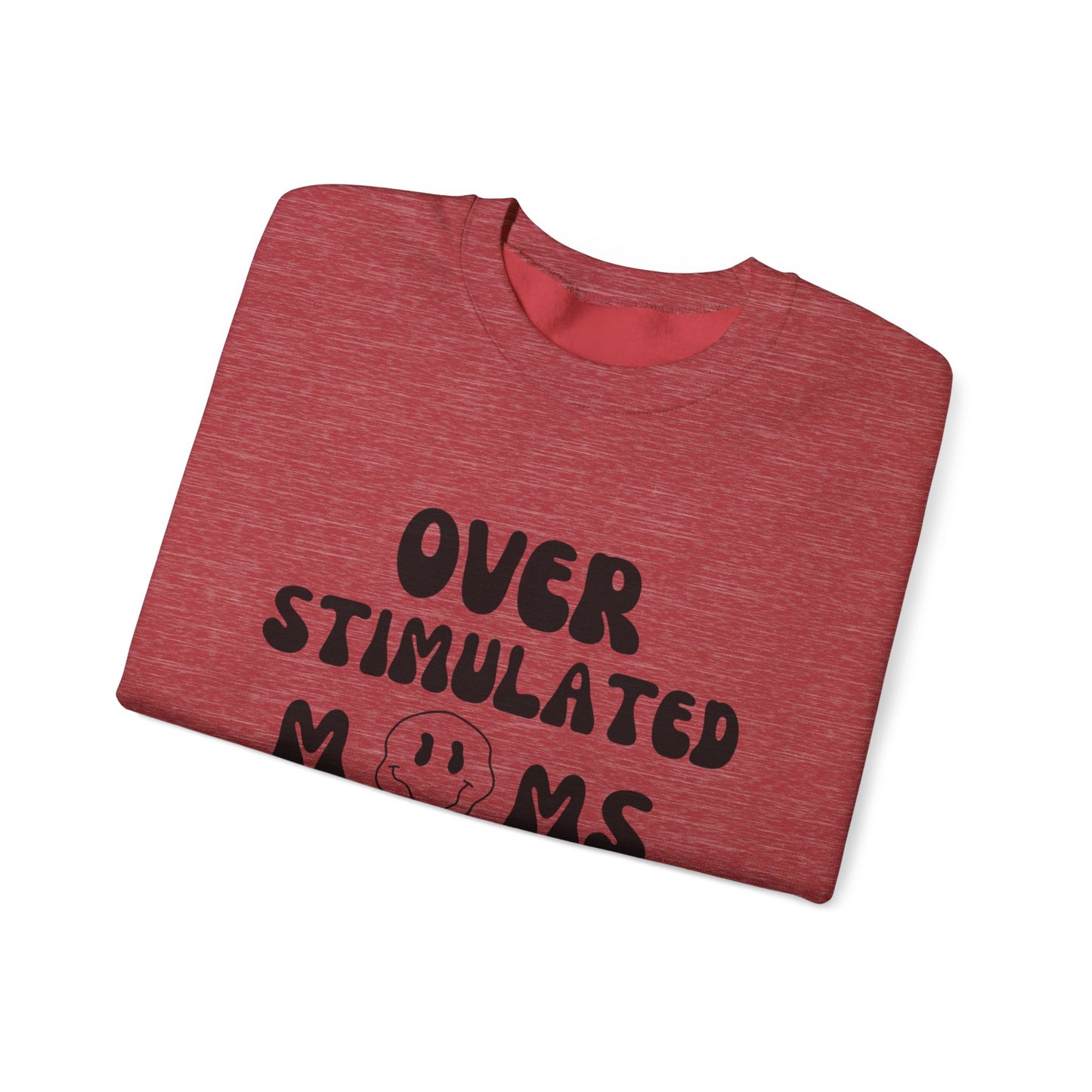 'Over Stimulated Moms Club' Unisex Heavy Blend™ Crewneck Sweatshirt