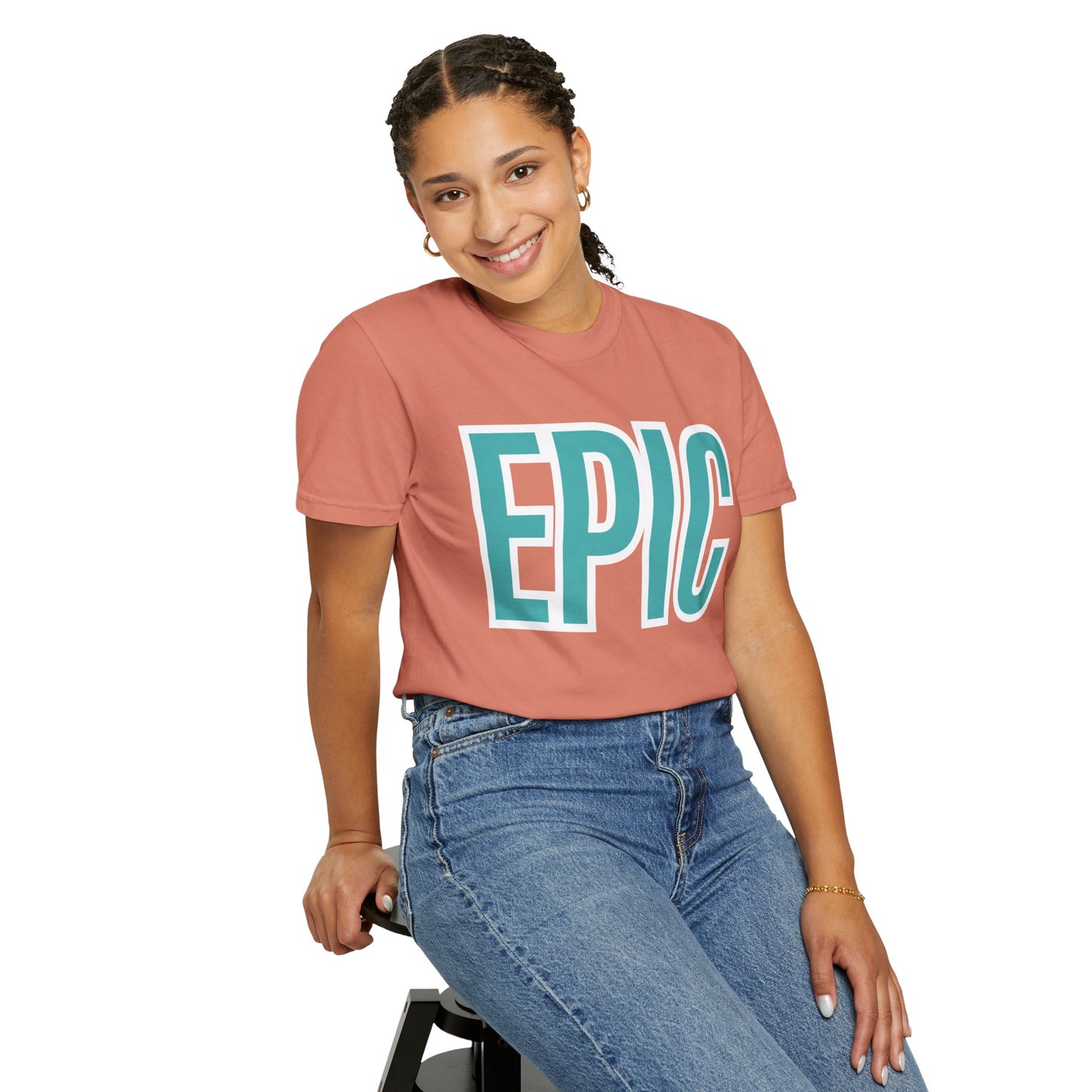 'Epic' Unisex Garment-Dyed T-shirt