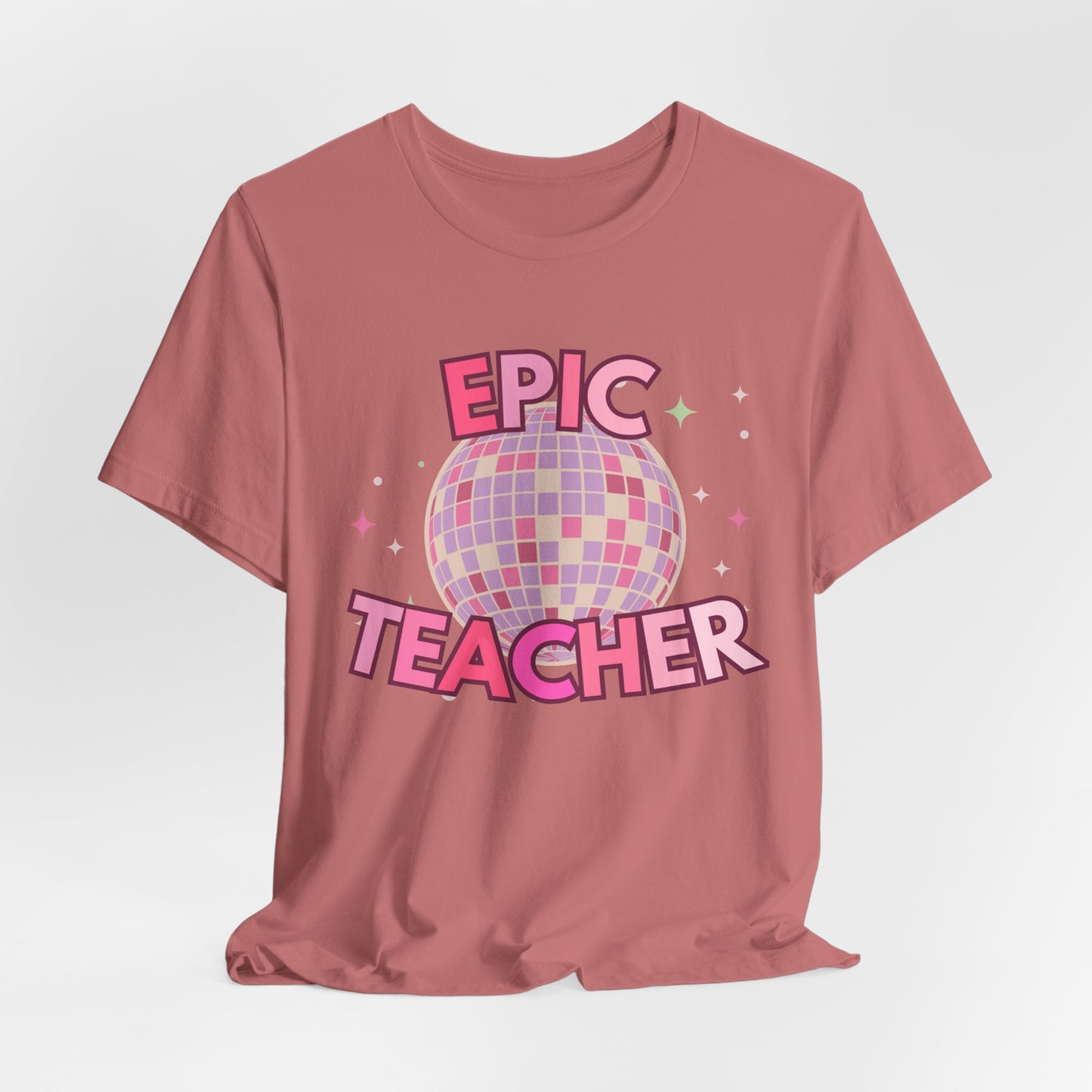 'Epic Teacher' Unisex Jersey Short Sleeve Tee