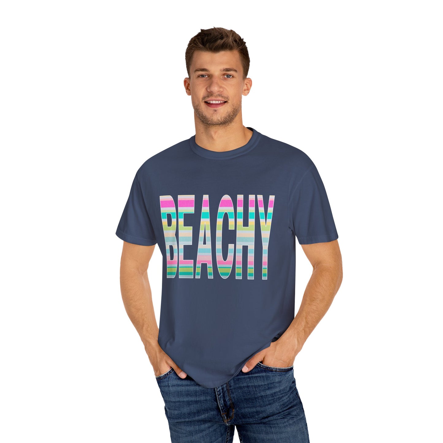 'Beachy' Unisex Garment-Dyed T-shirt