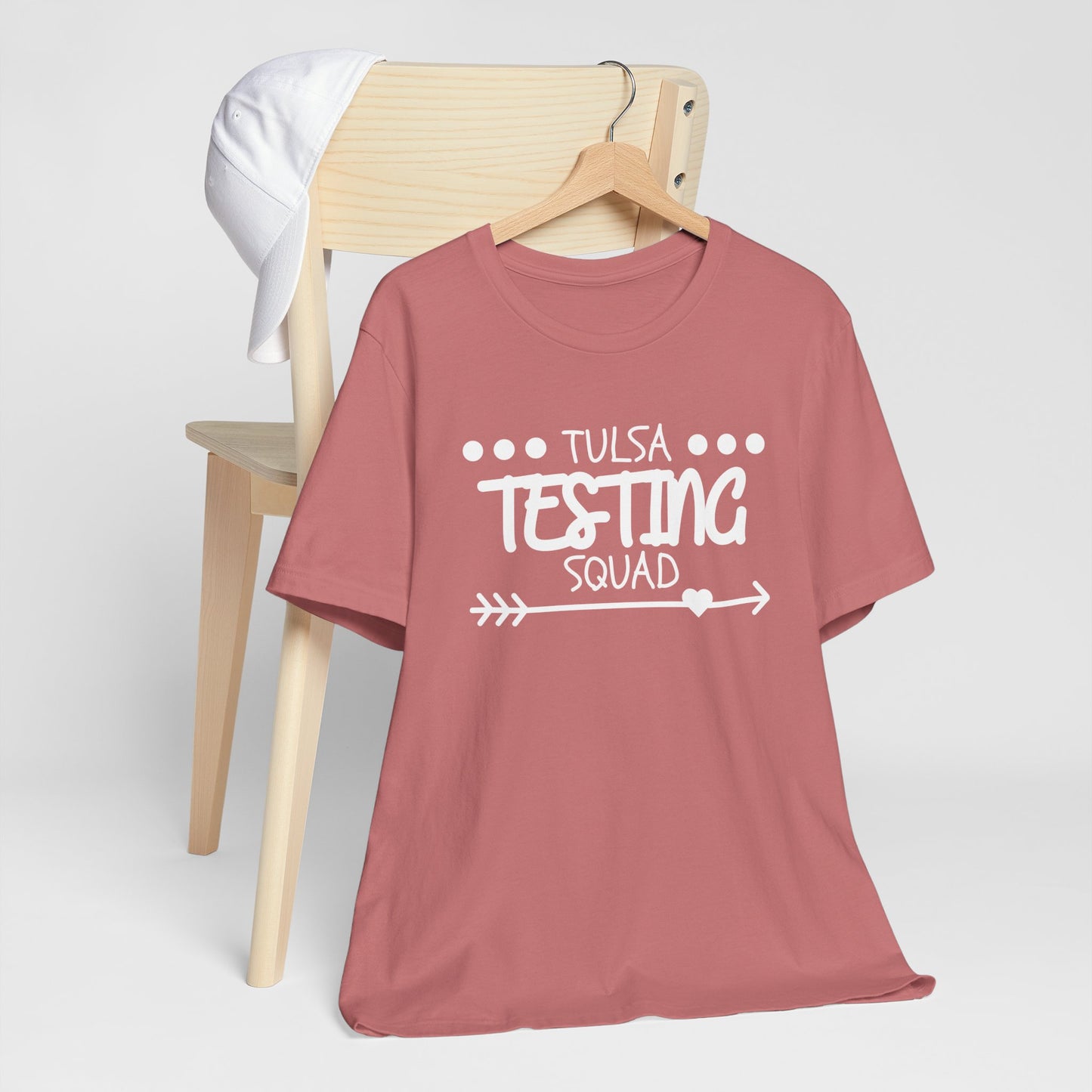 'Tulsa Testing Squad' Unisex Jersey Short Sleeve Tee