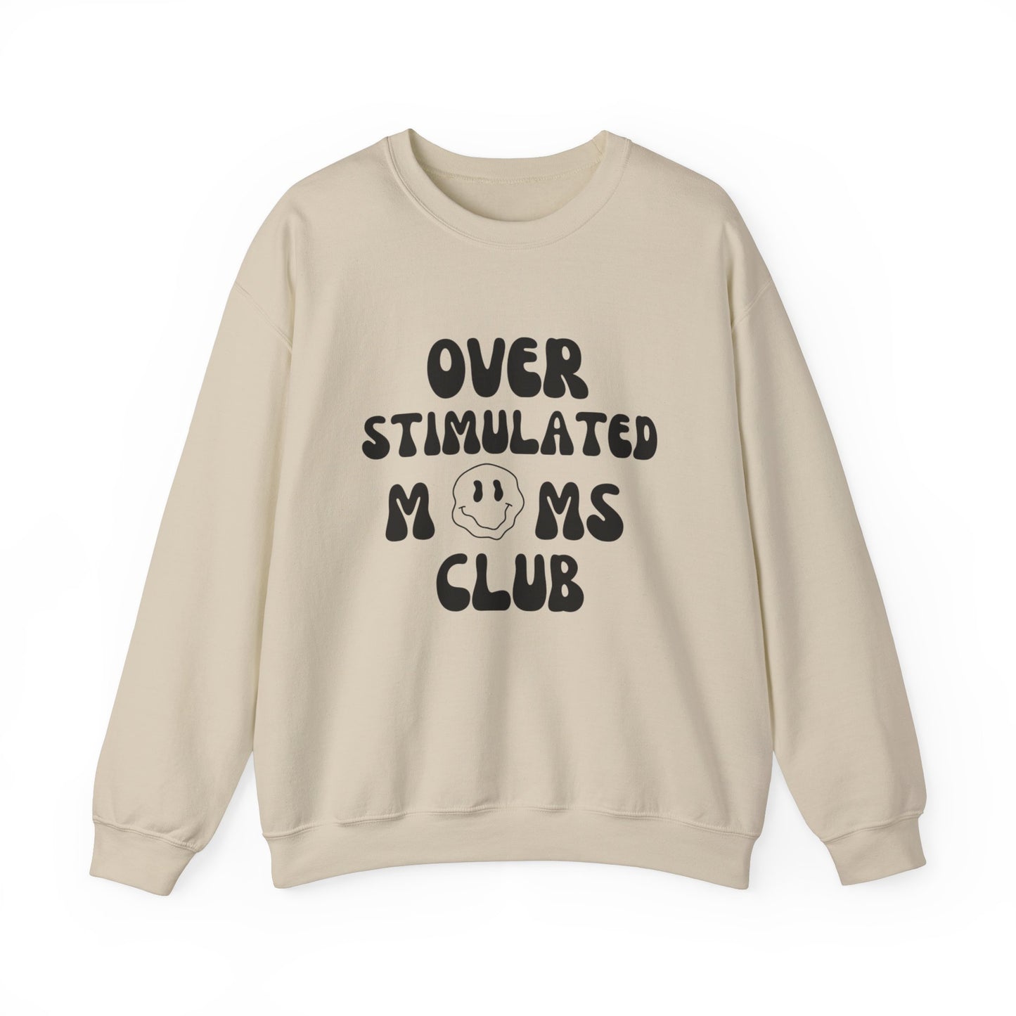 'Over Stimulated Moms Club' Unisex Heavy Blend™ Crewneck Sweatshirt