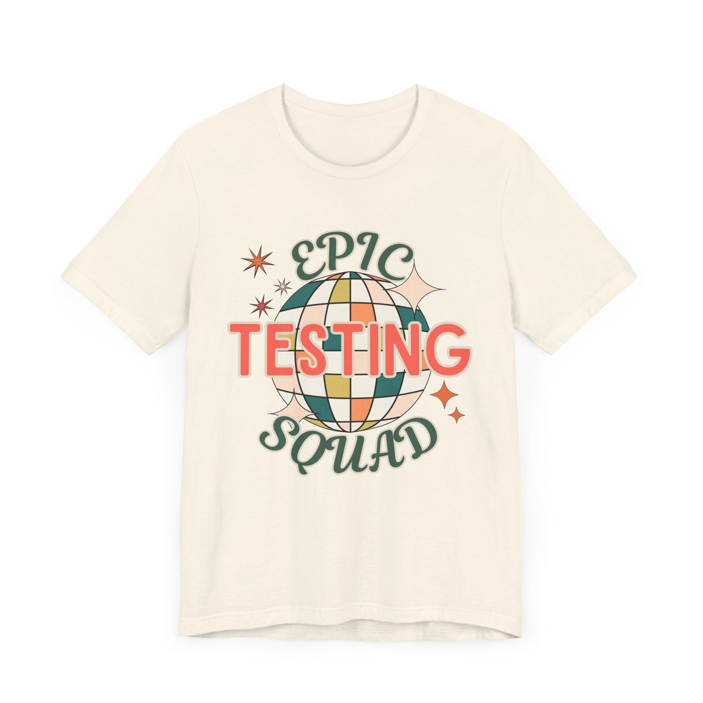 'Epic Testing Squad' Unisex Jersey Short Sleeve Tee