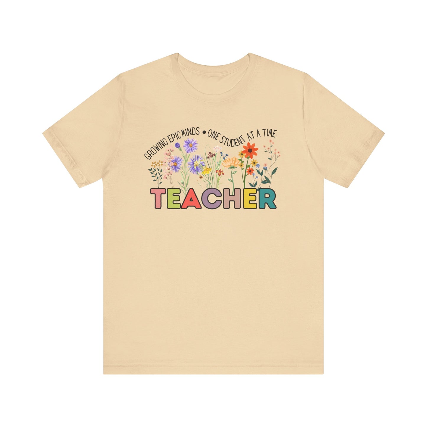 'Growing Epic Minds-One Student At A Time' Unisex Jersey Short Sleeve Tee