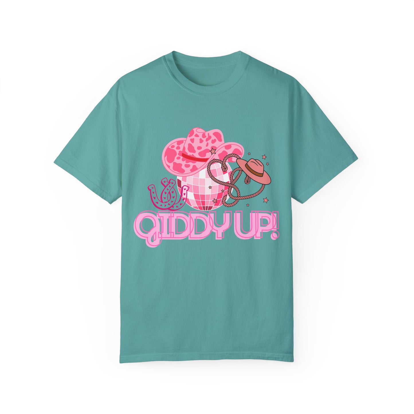 'Giddy Up' Unisex Garment-Dyed T-shirt
