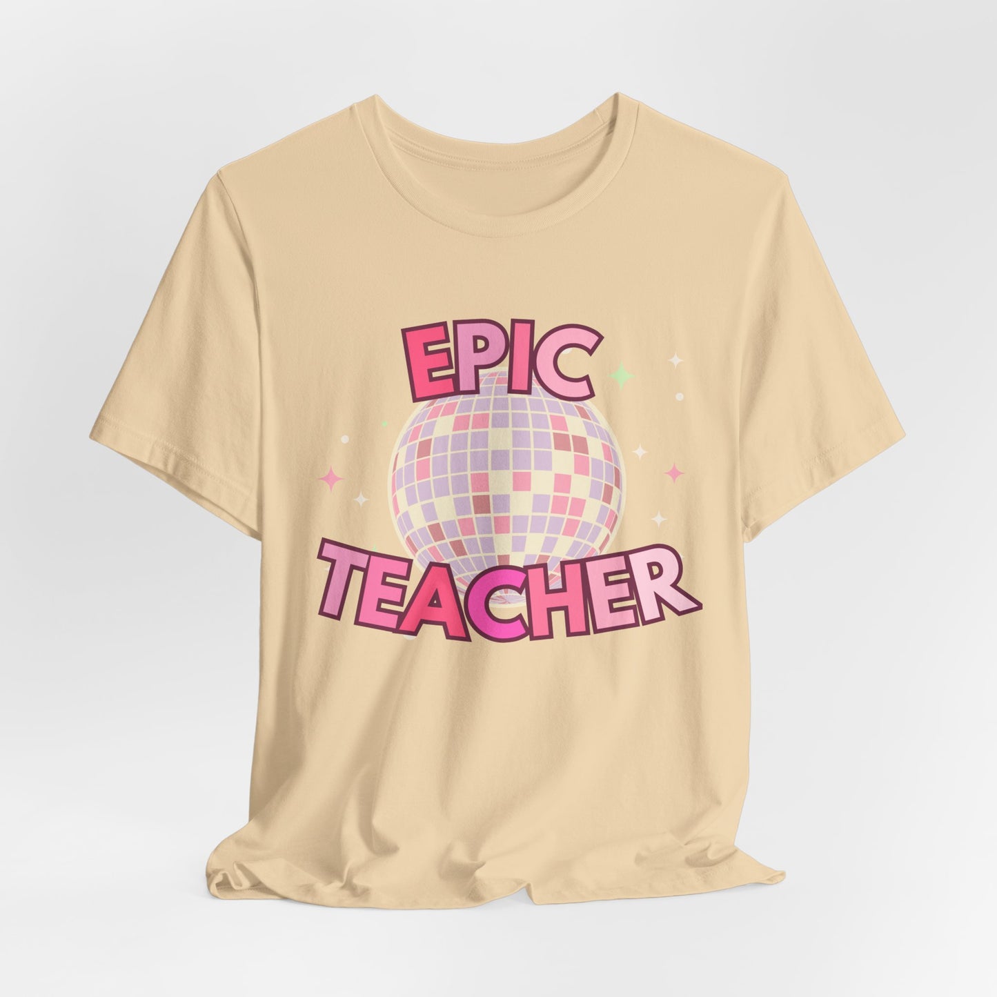 'Epic Teacher' Unisex Jersey Short Sleeve Tee