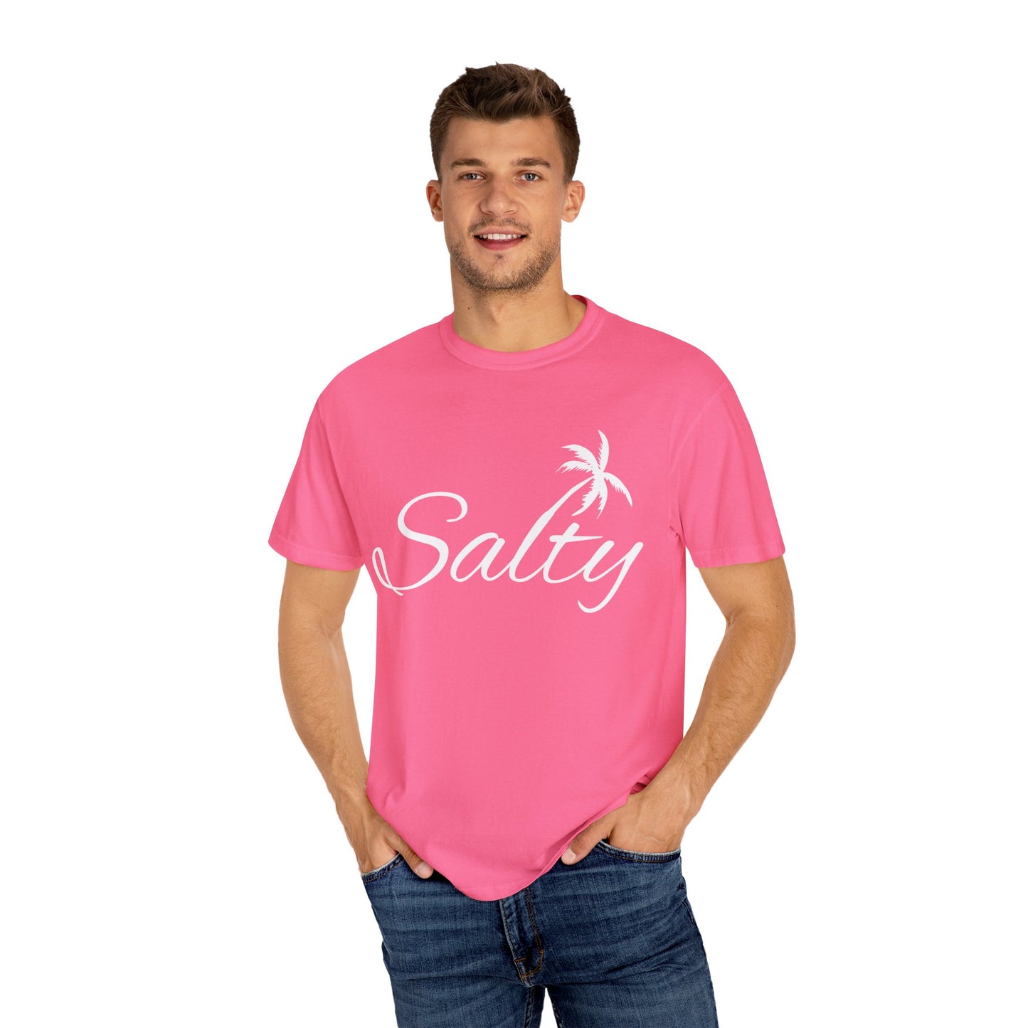Salty' Unisex Garment-Dyed T-shirt