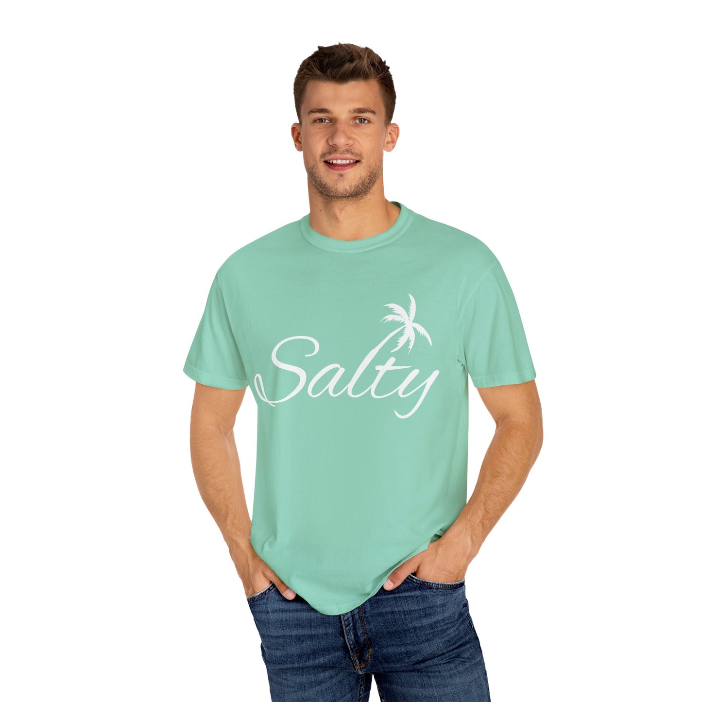 Salty' Unisex Garment-Dyed T-shirt