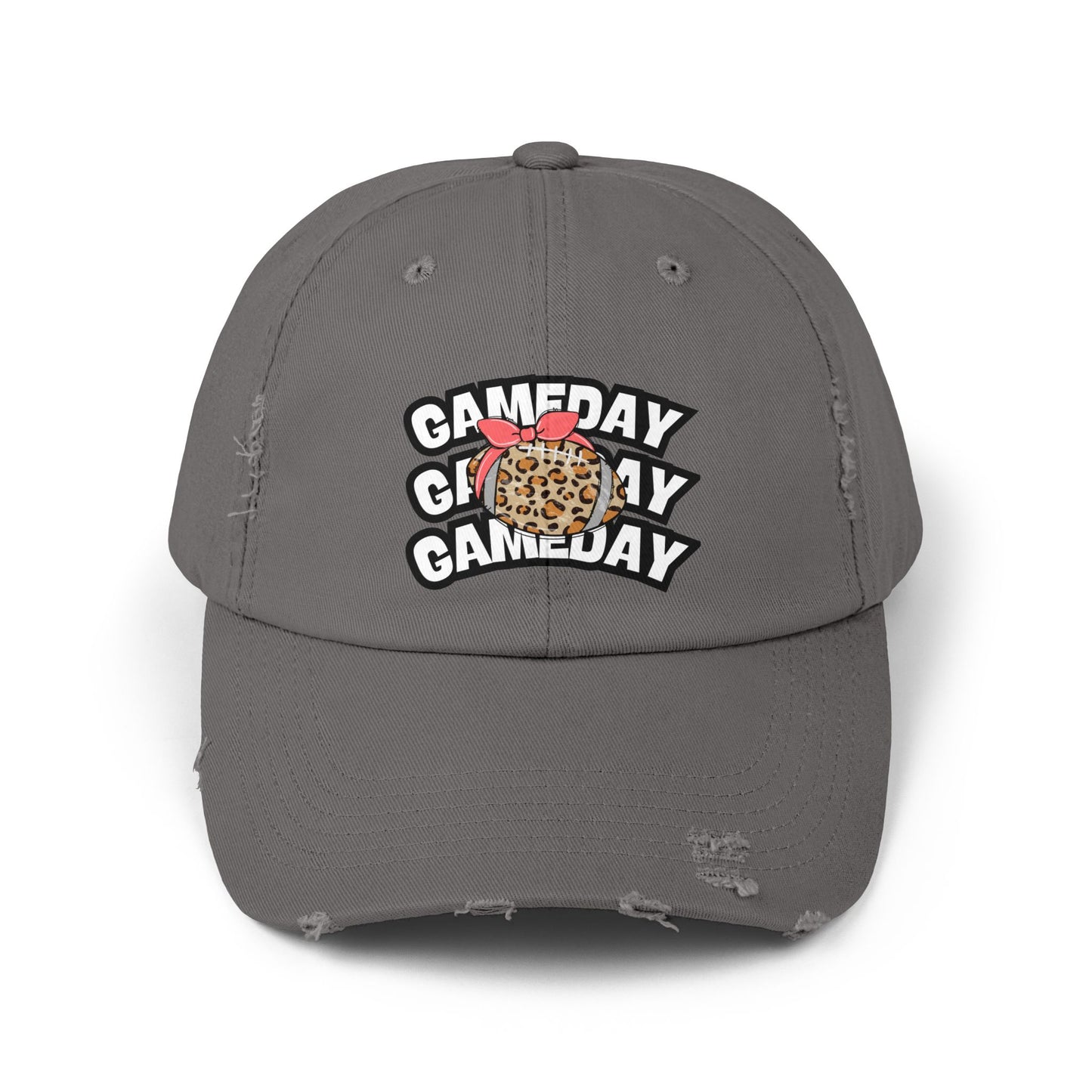 'Gameday' Unisex Distressed Cap
