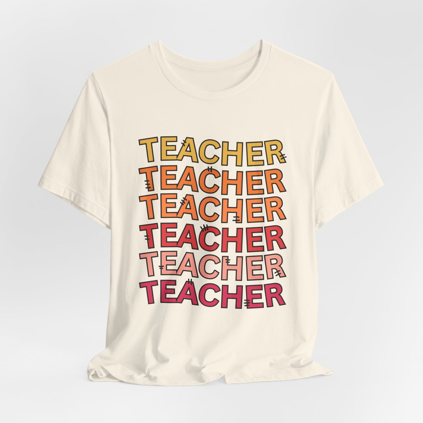 'Teacher' Unisex Jersey Short Sleeve Tee