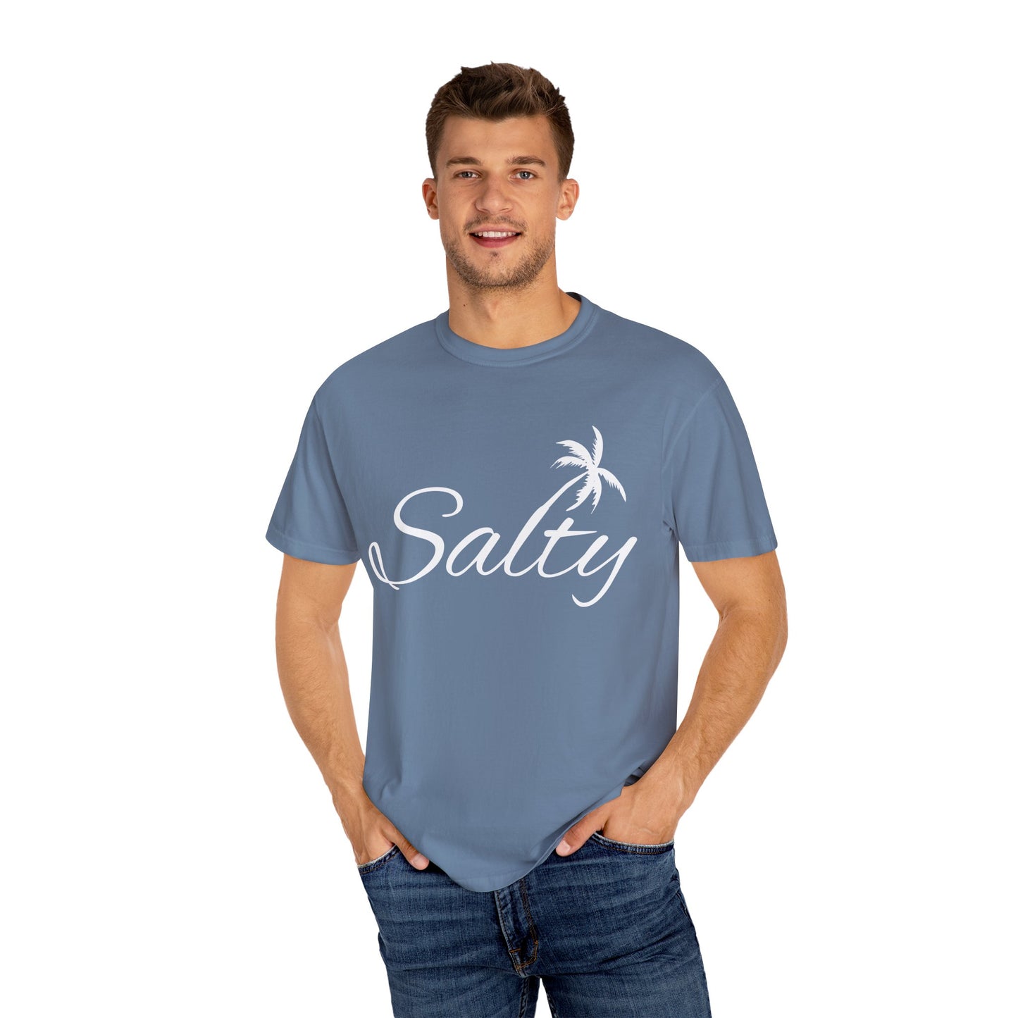 Salty' Unisex Garment-Dyed T-shirt