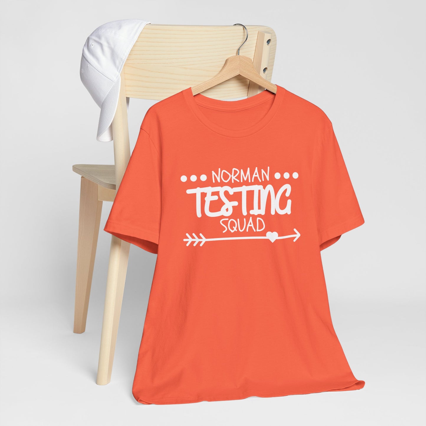 'Norman Testing Squad' Unisex Jersey Short Sleeve Tee