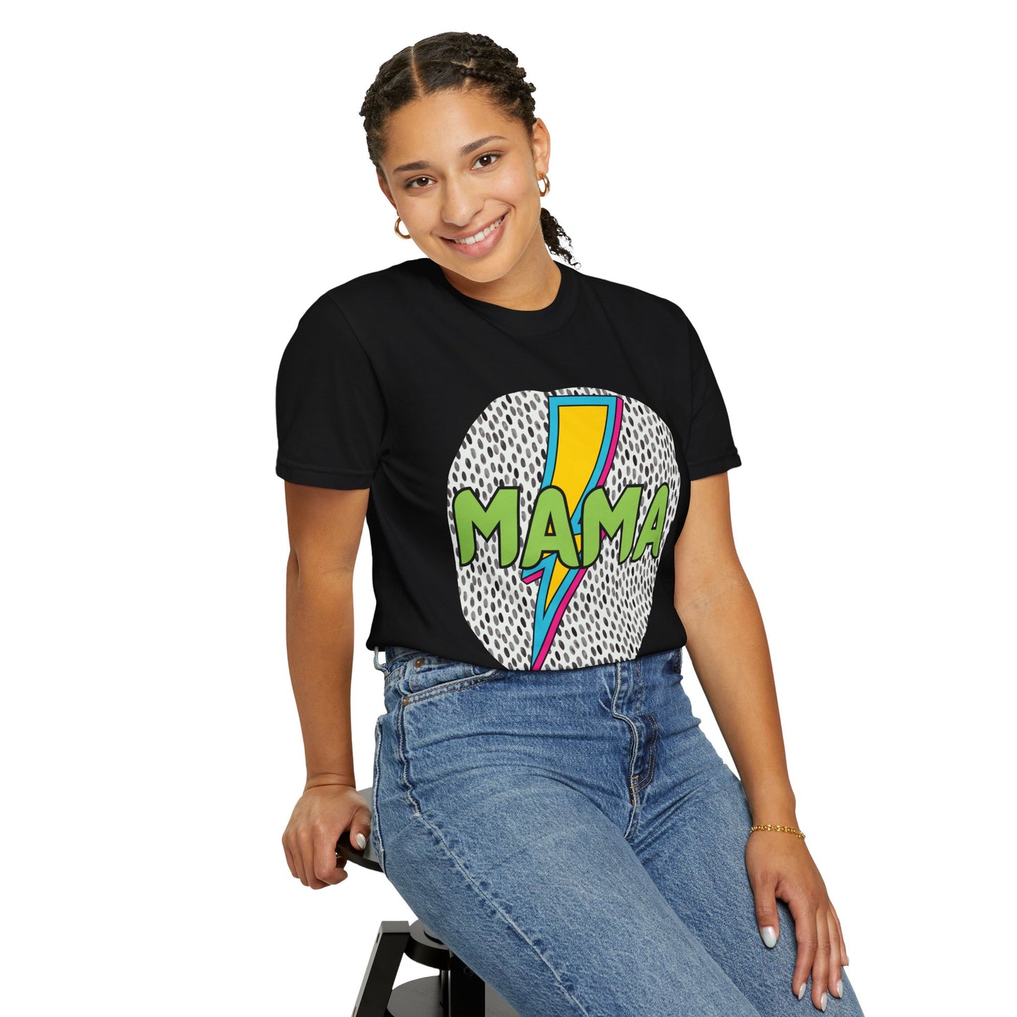 'Mama' Unisex Garment-Dyed T-shirt