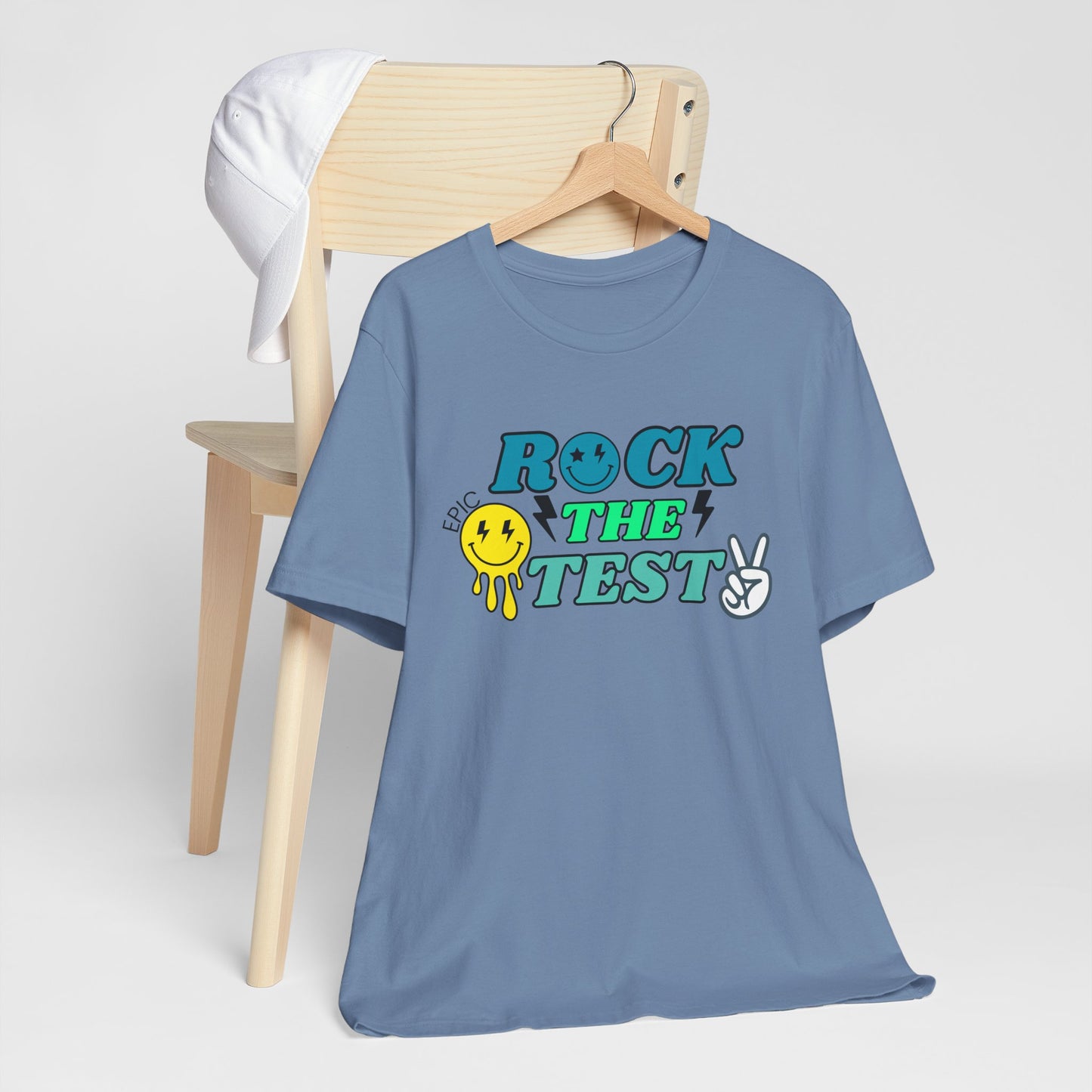 'Rock The Test Epic' Unisex Jersey Short Sleeve Tee