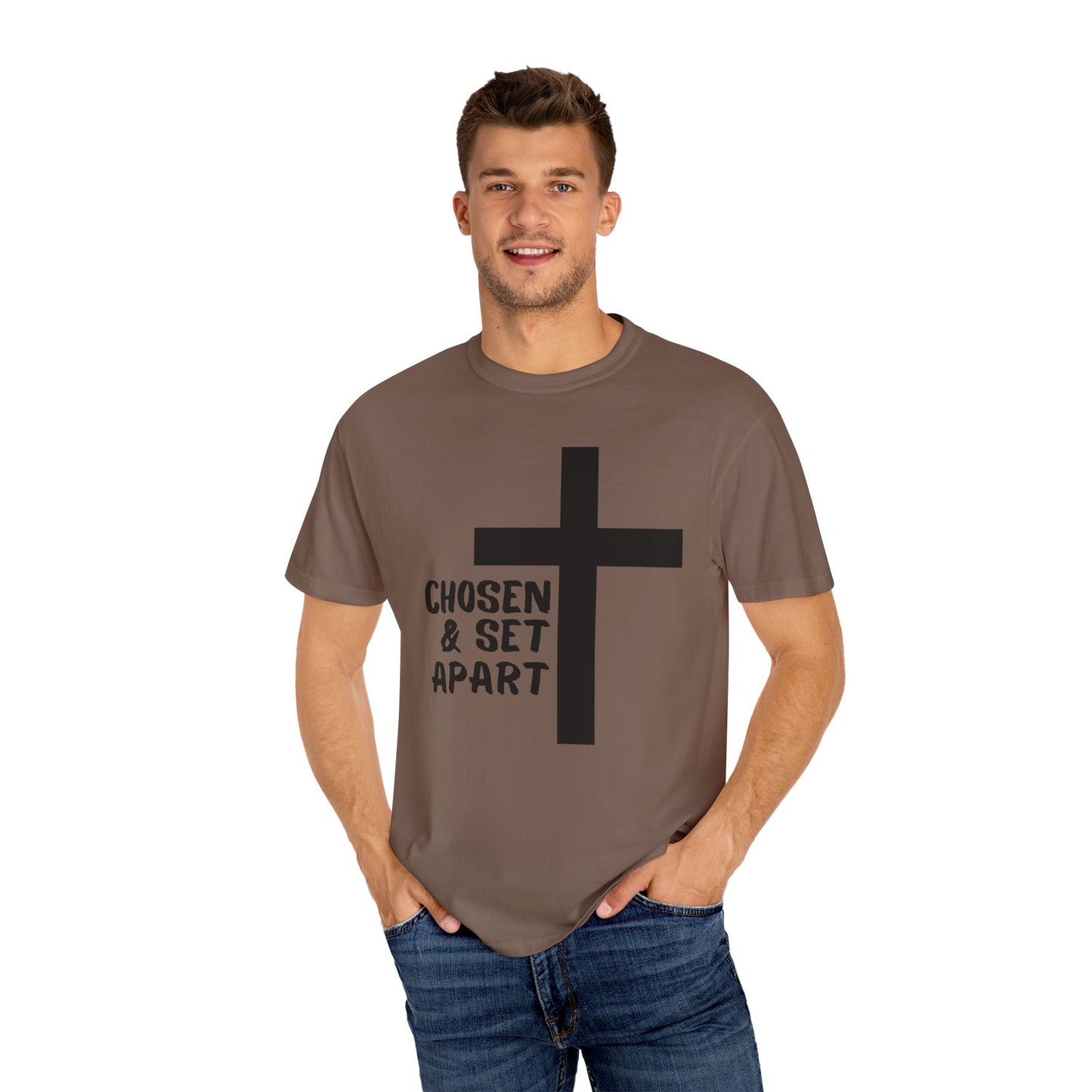 'Chosen & Set Apart' Unisex Garment-Dyed T-shirt